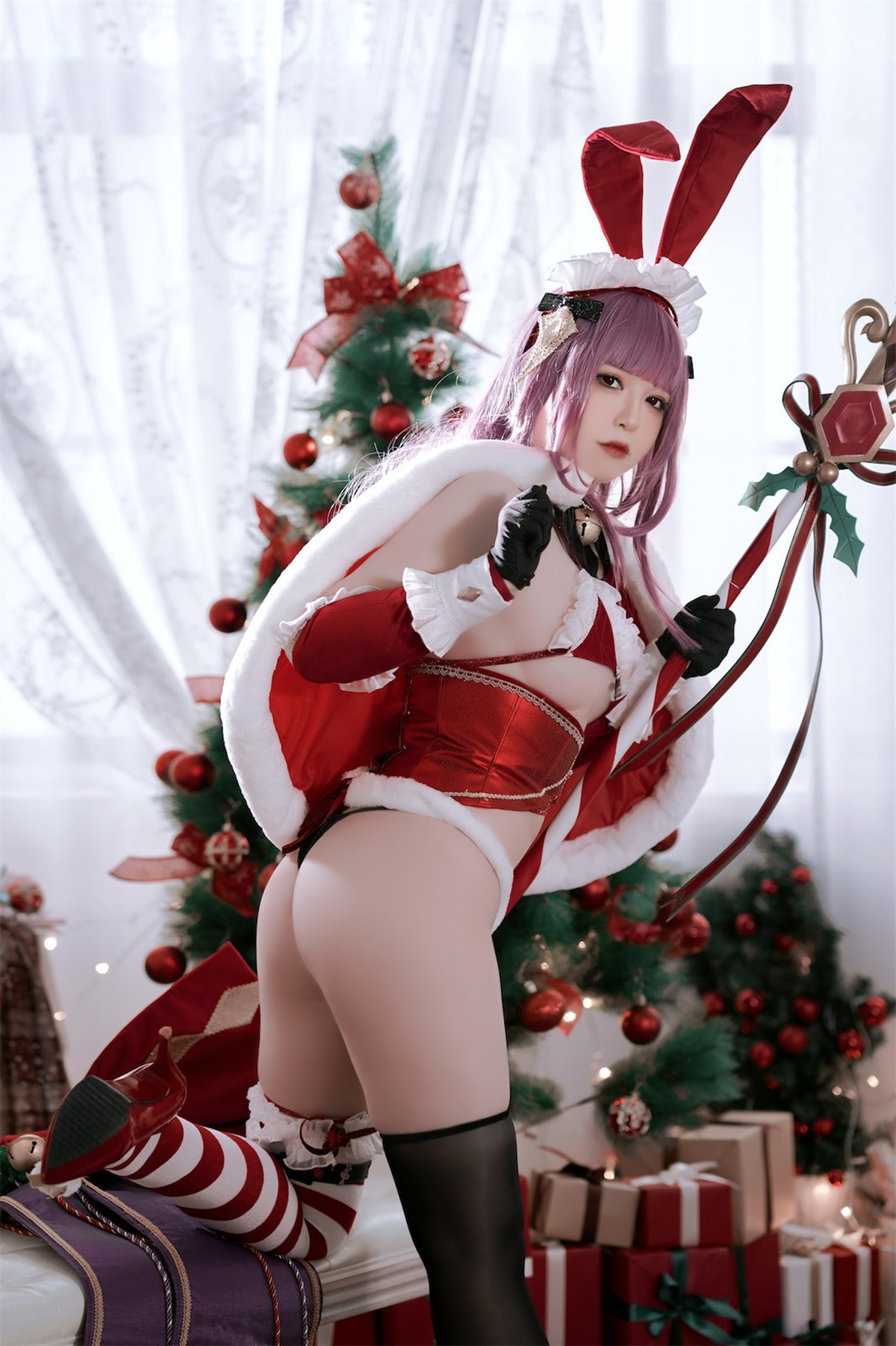Cosplay半半子ChristmasBunnyAike写真集