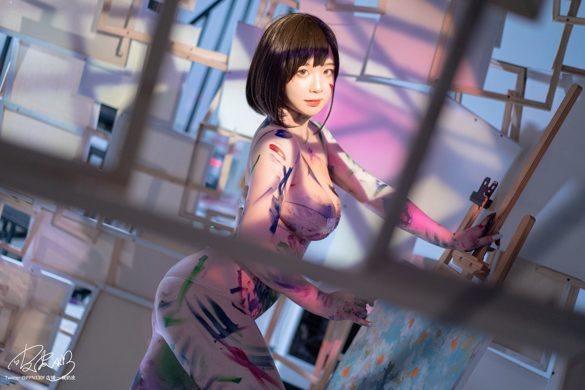 Cosplay皮皮奶可可爱了啦生日贺图精修版