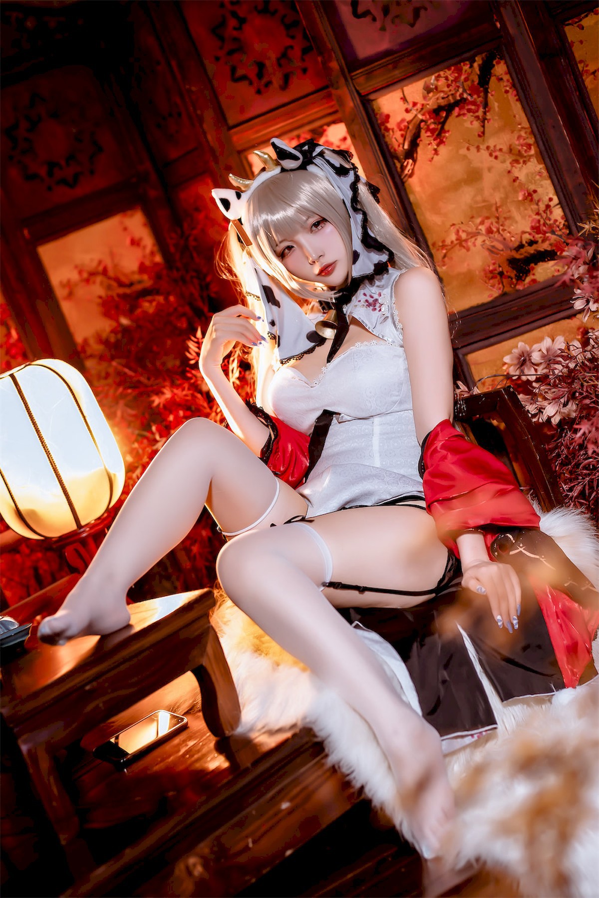 Cosplay二佐Nisa碧蓝航线可畏旗袍独家发布
