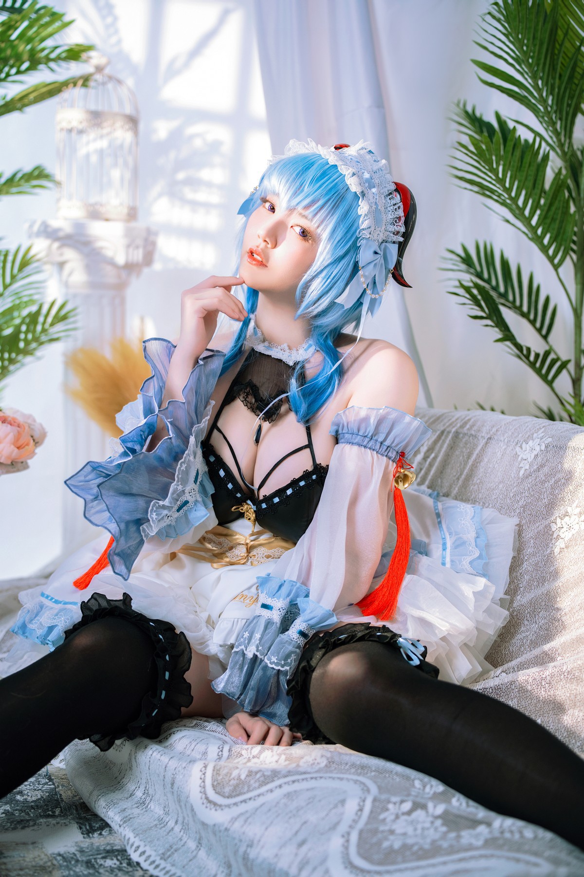 CosplayYingTze甘雨GanyuMaid超清图