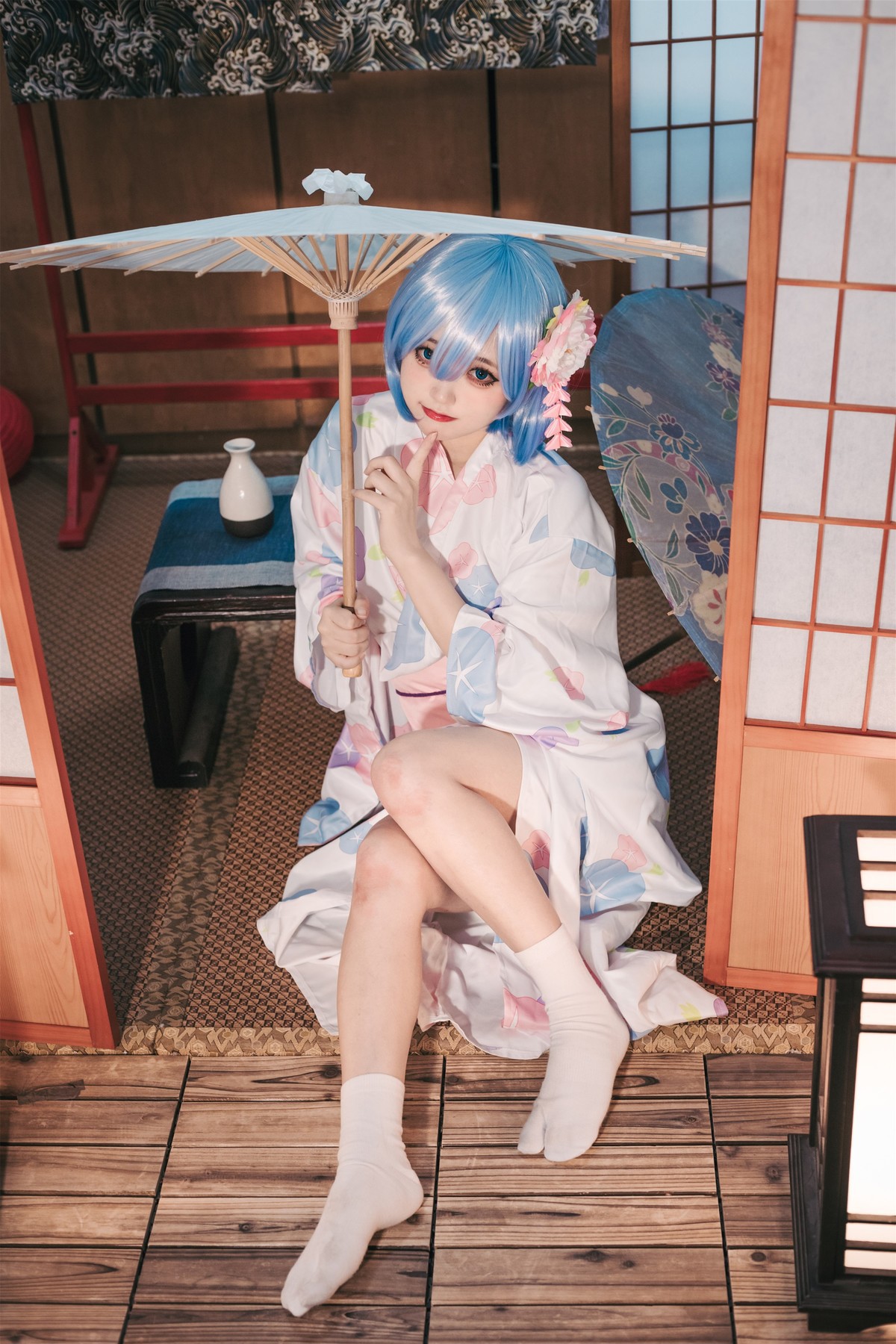Cosplay神沢永莉蕾姆和风免费体验