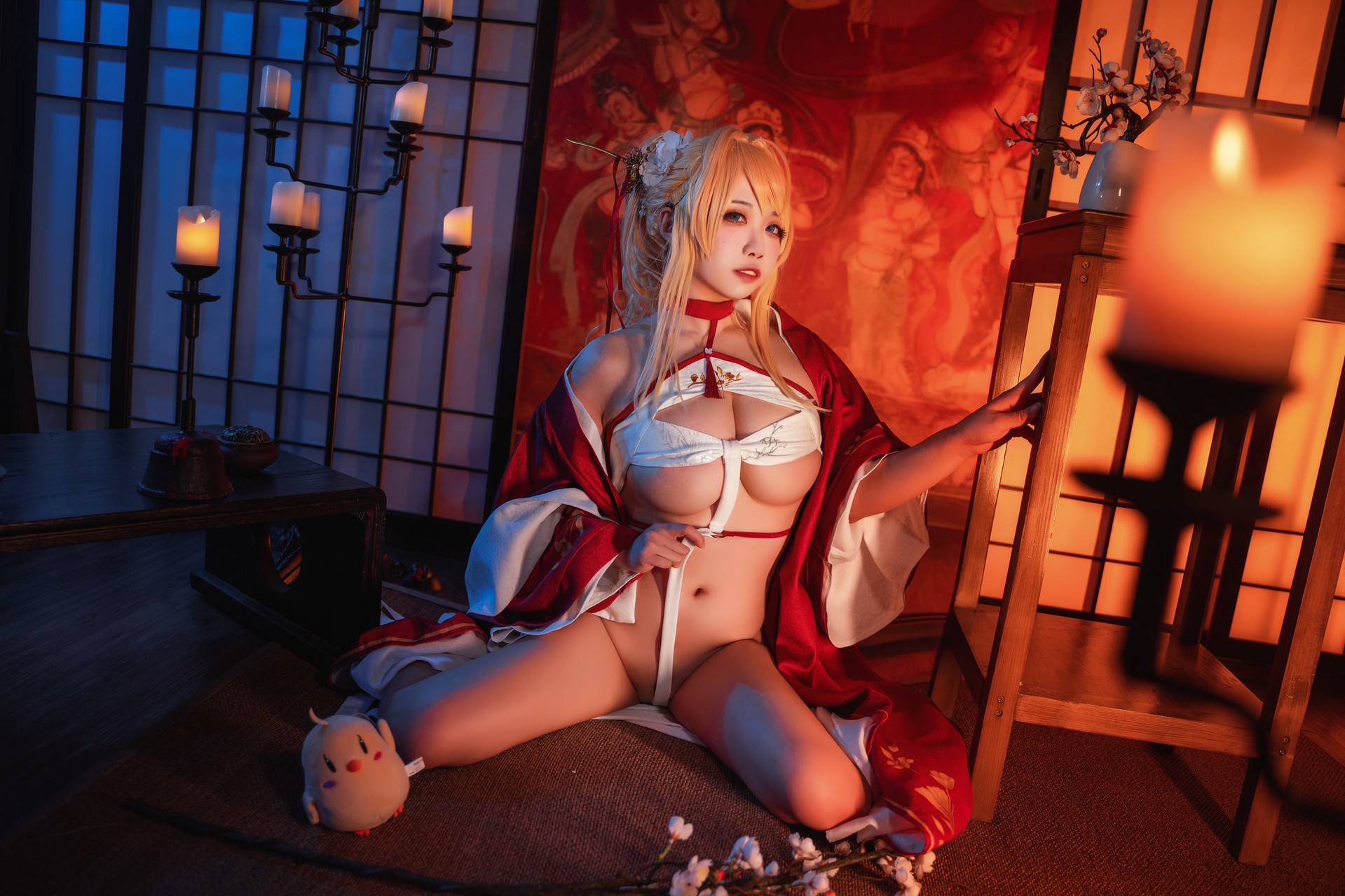 Cosplay贞子蜜桃碧蓝航线新春光荣精品合集