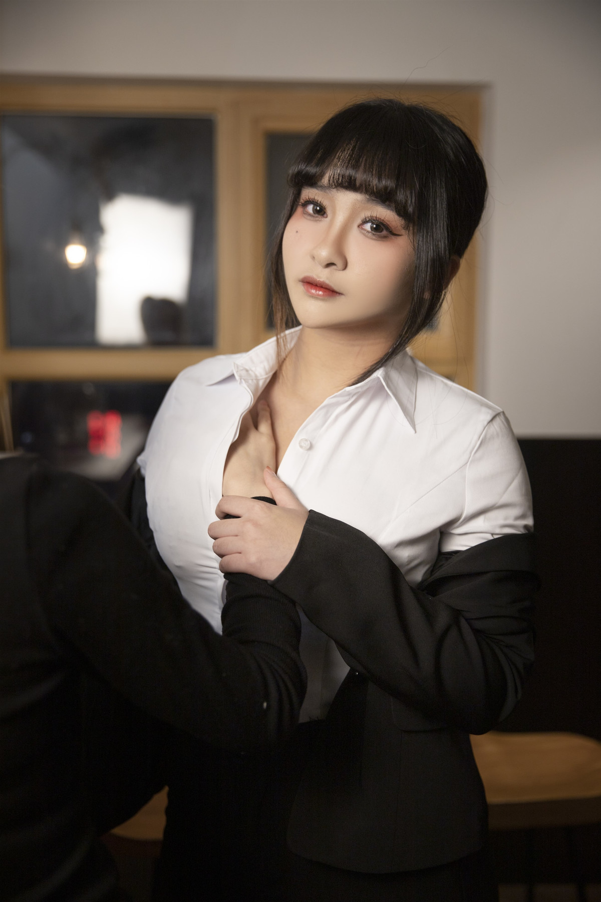 Cosplay洛璃LoLiSAMA醉酒OL免费福利