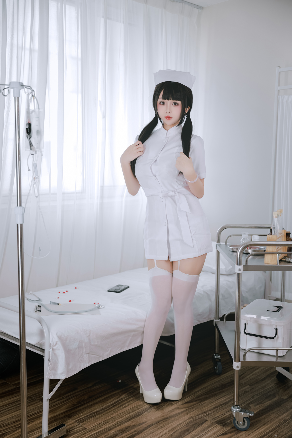 CosplayRinaijiao日奈娇诊所护士Set01福利资源