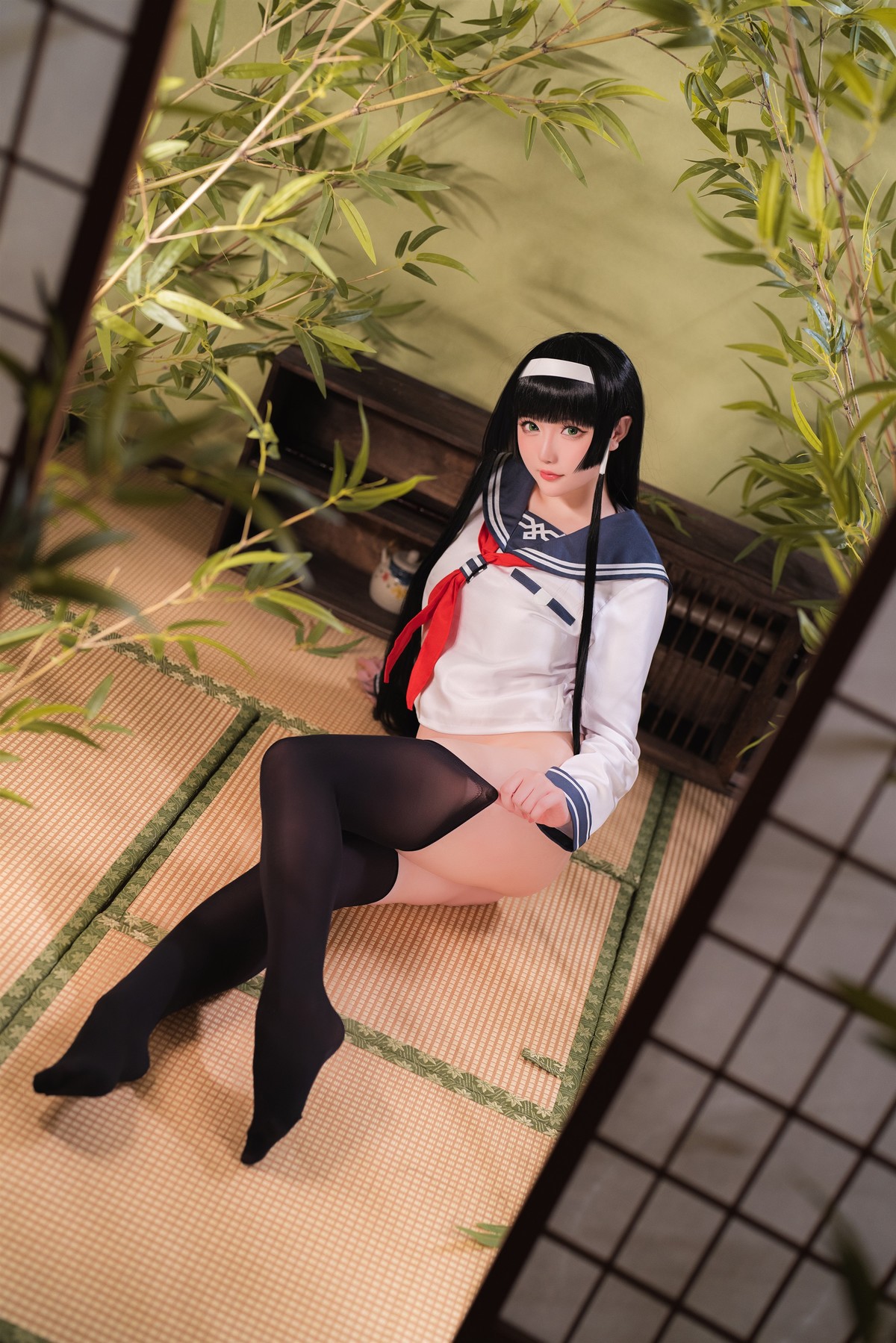 Cosplay星之迟迟Hoshilily莲花JK收藏必备