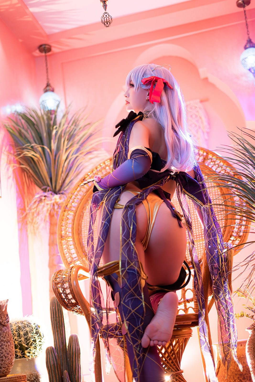 Cosplay星之迟迟Hoshilily秘密花园伽摩写真大全