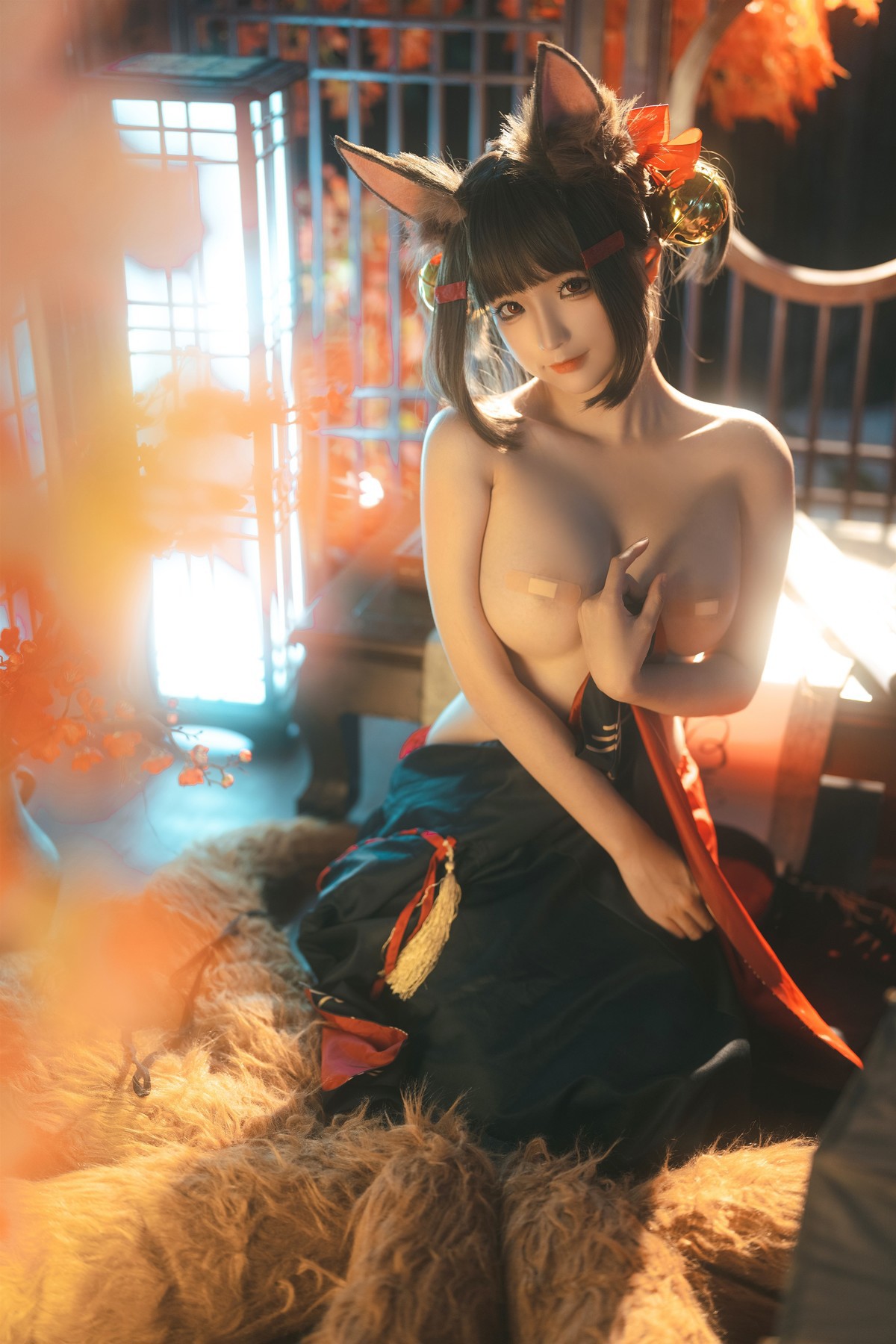 Cosplay蠢沫沫Chunmomo小赤城高清无水印