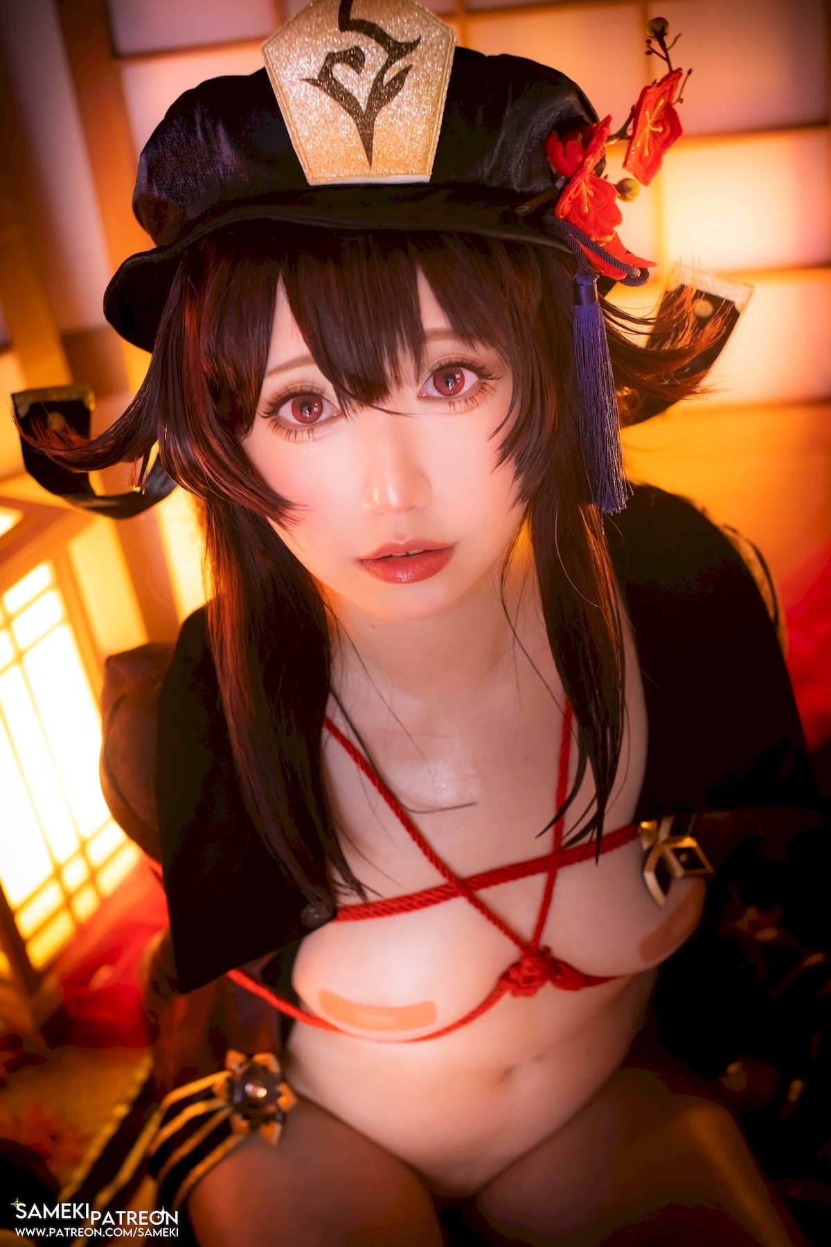 CosplaySAMEKIサメキ原神胡桃爆款写真