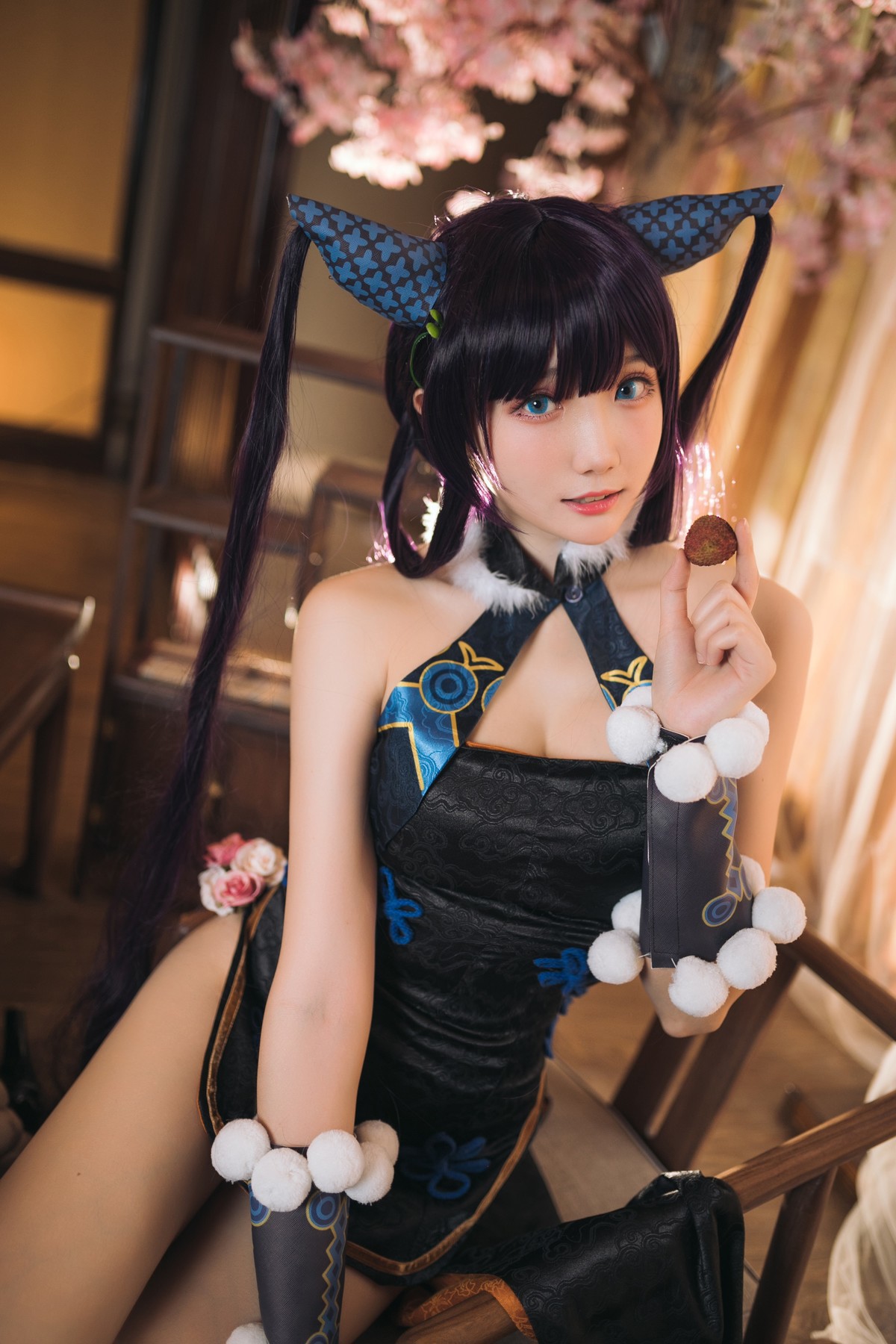 Cosplay瓜希酱杨贵妃套图