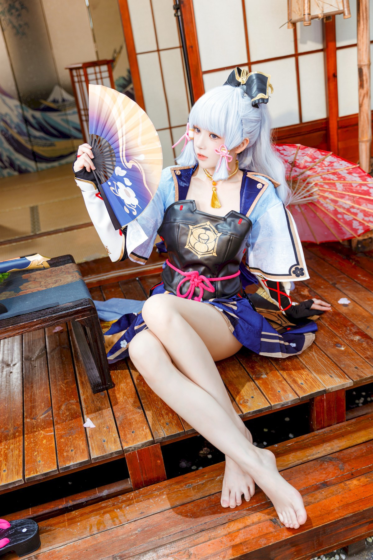 Cosplay桜桃喵神里绫华AyakaKamisato精修版