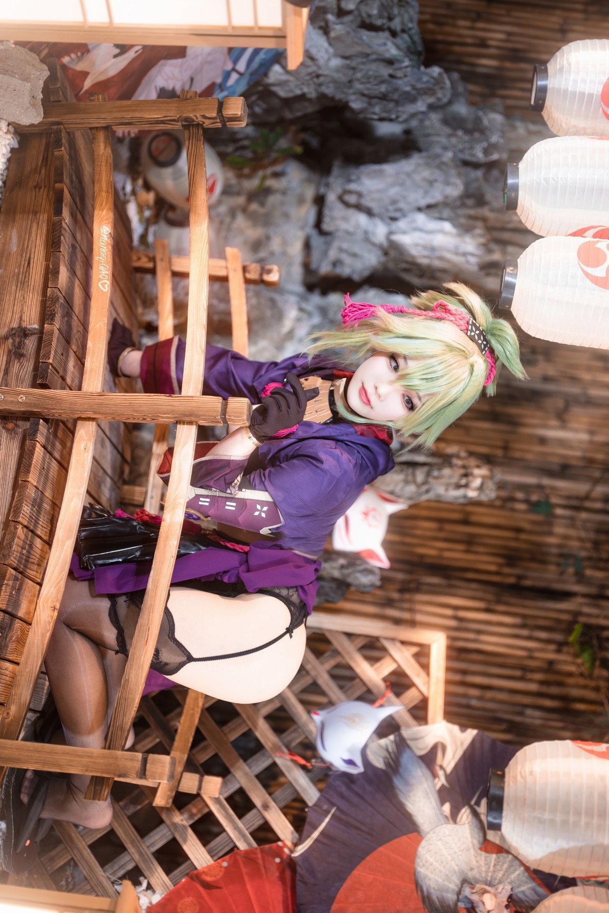 Cosplay七七娜娜子久岐忍同人首发资源