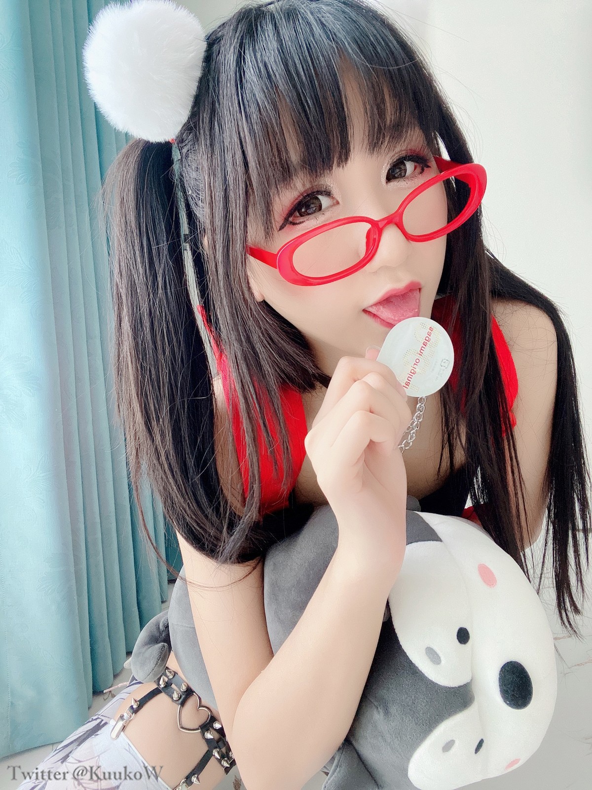 CosplayKuukoWクー子MeganeChan热门写真