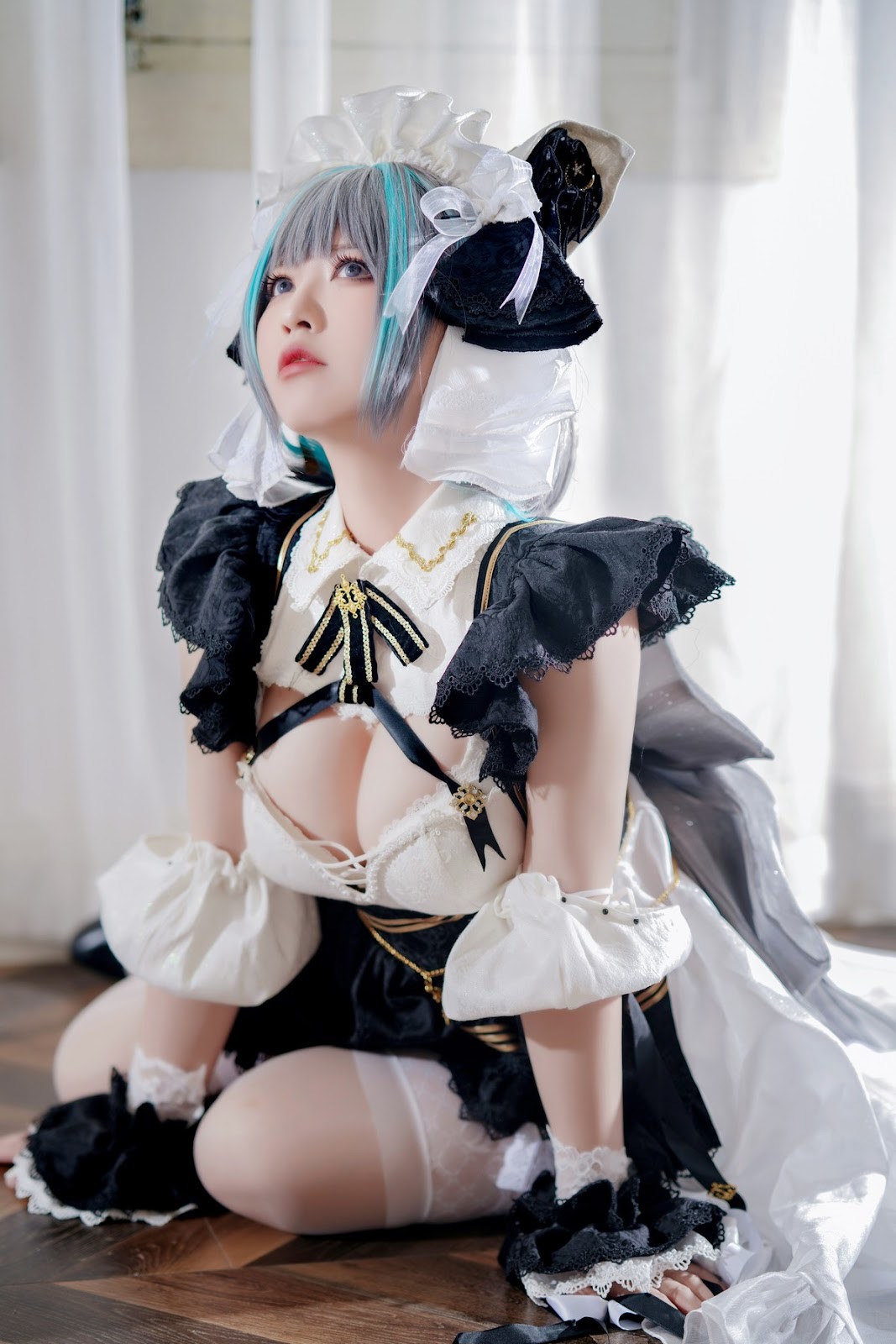 Cosplay半半子柴郡稀有资源