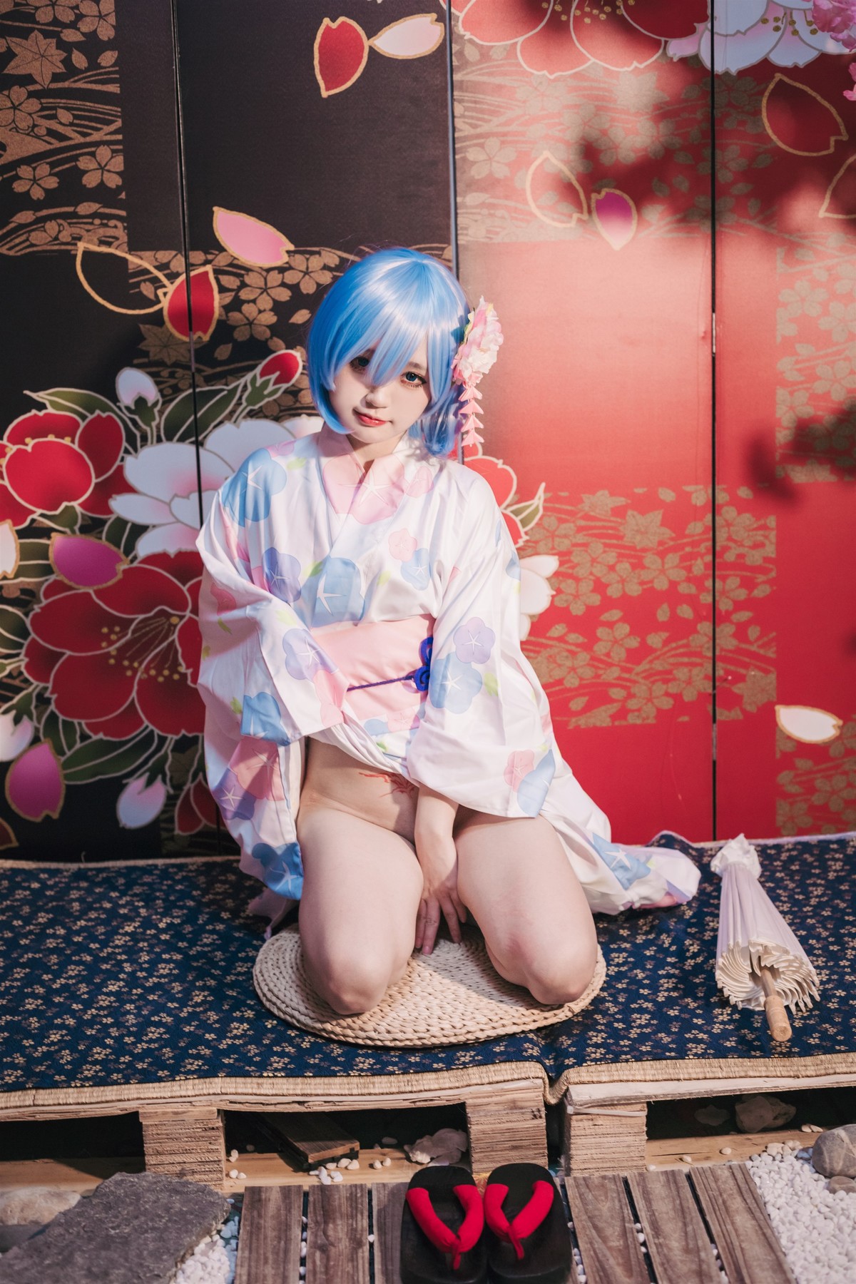 Cosplay神沢永莉蕾姆和风免费体验