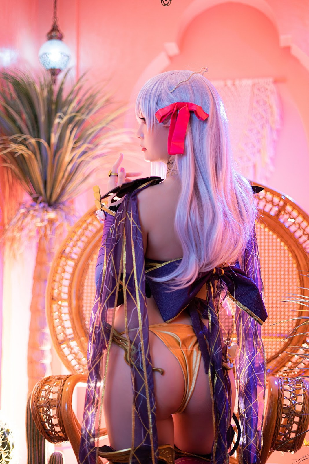 Cosplay星之迟迟Hoshilily秘密花园伽摩写真大全