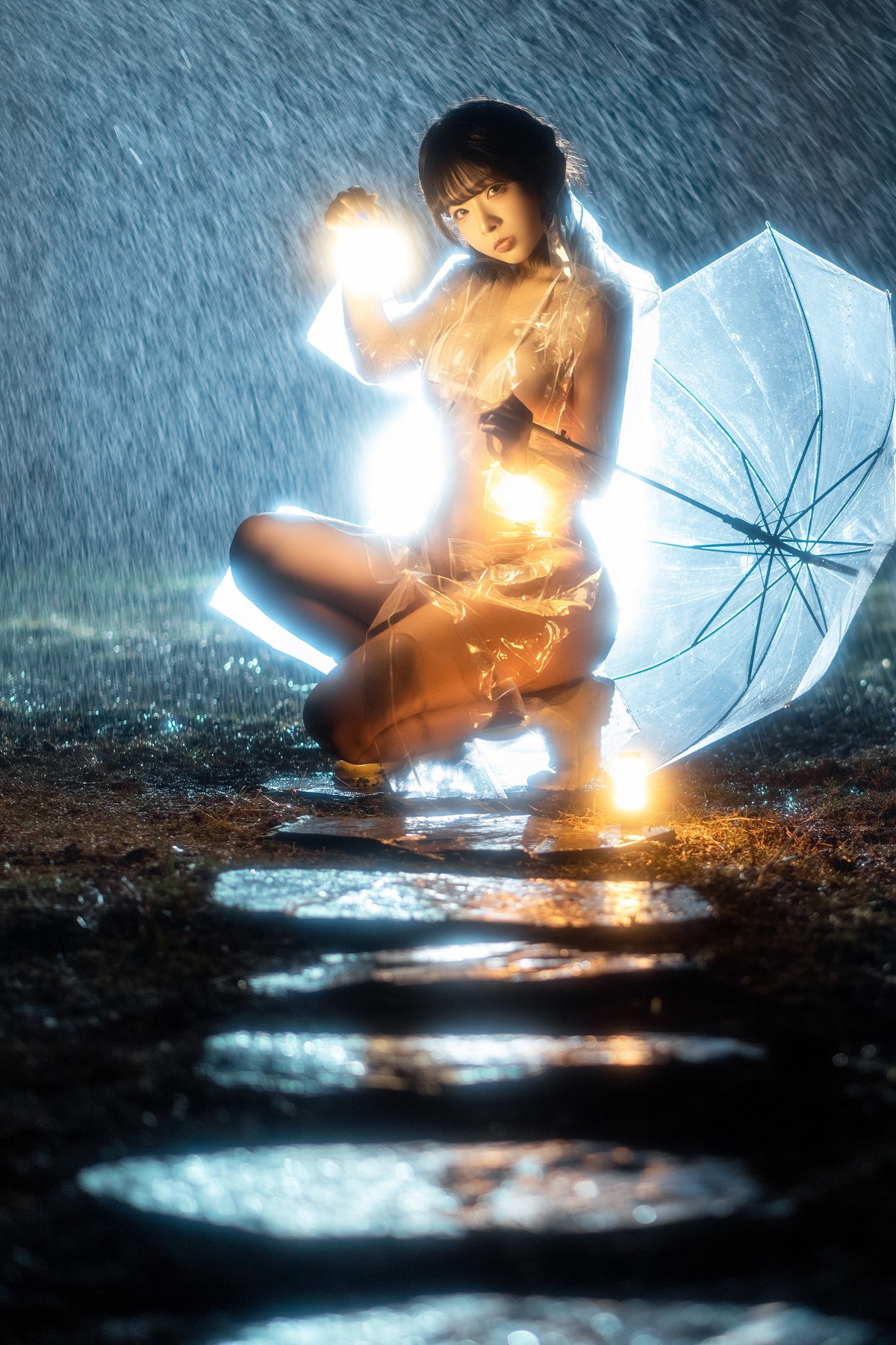 CosplayYuuhui玉汇雨夜独舞Set02高清全套