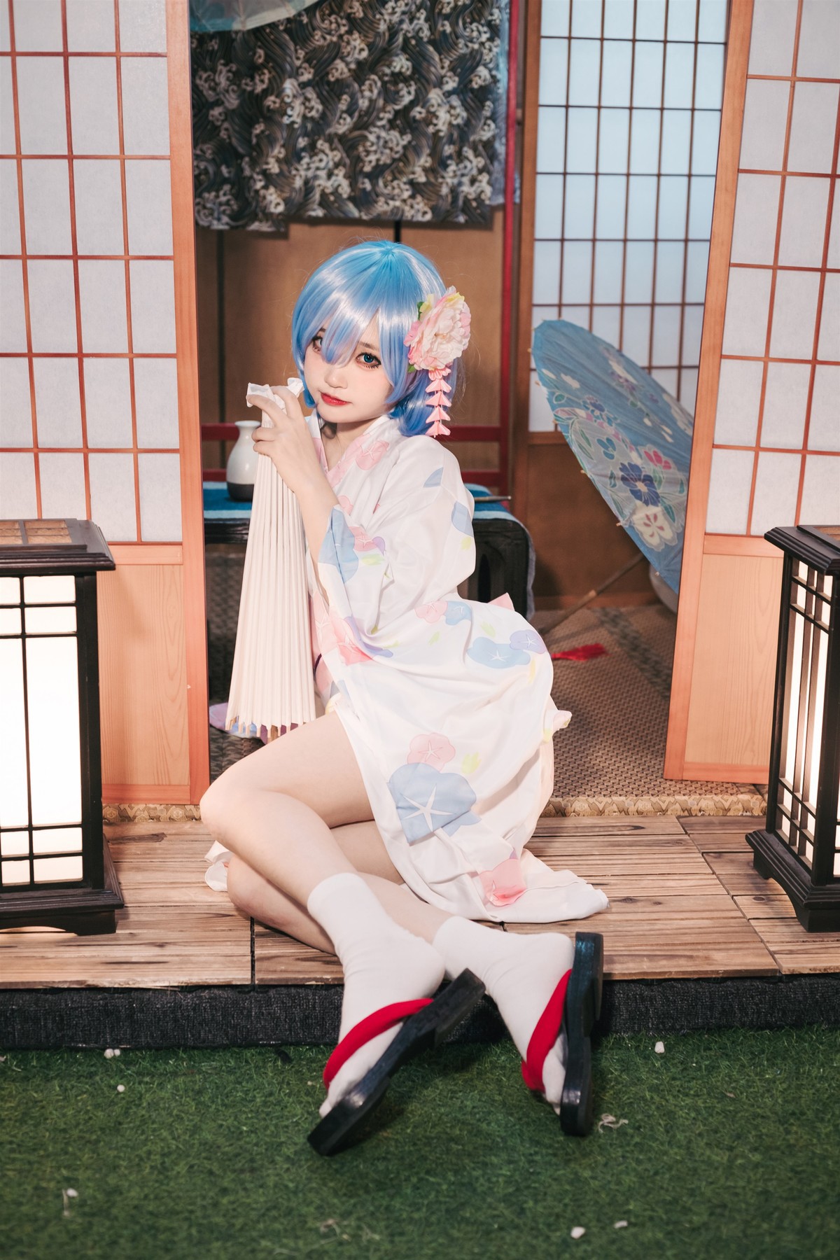 Cosplay神沢永莉蕾姆和风免费体验