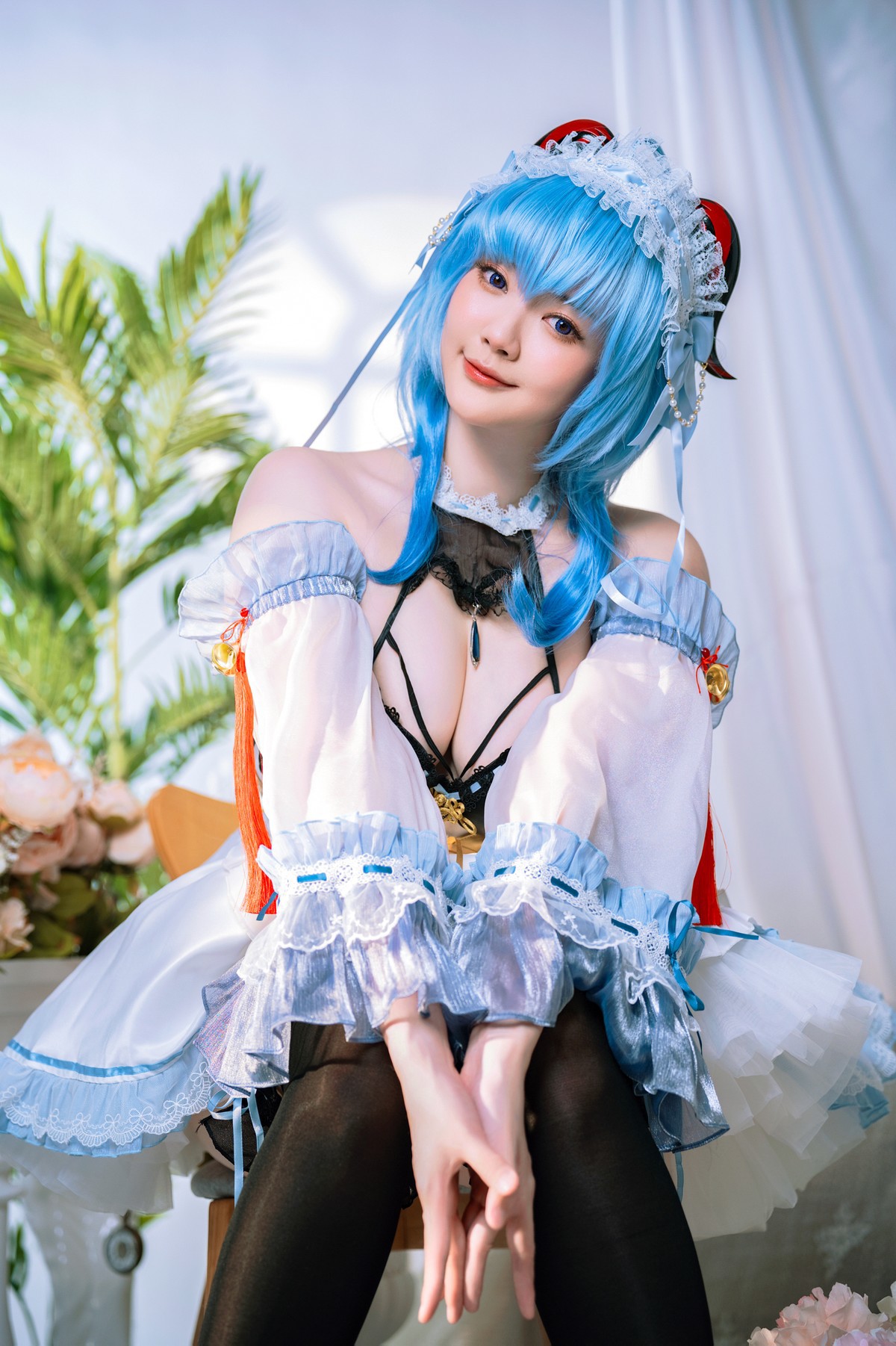 CosplayYingTze甘雨GanyuMaid超清图