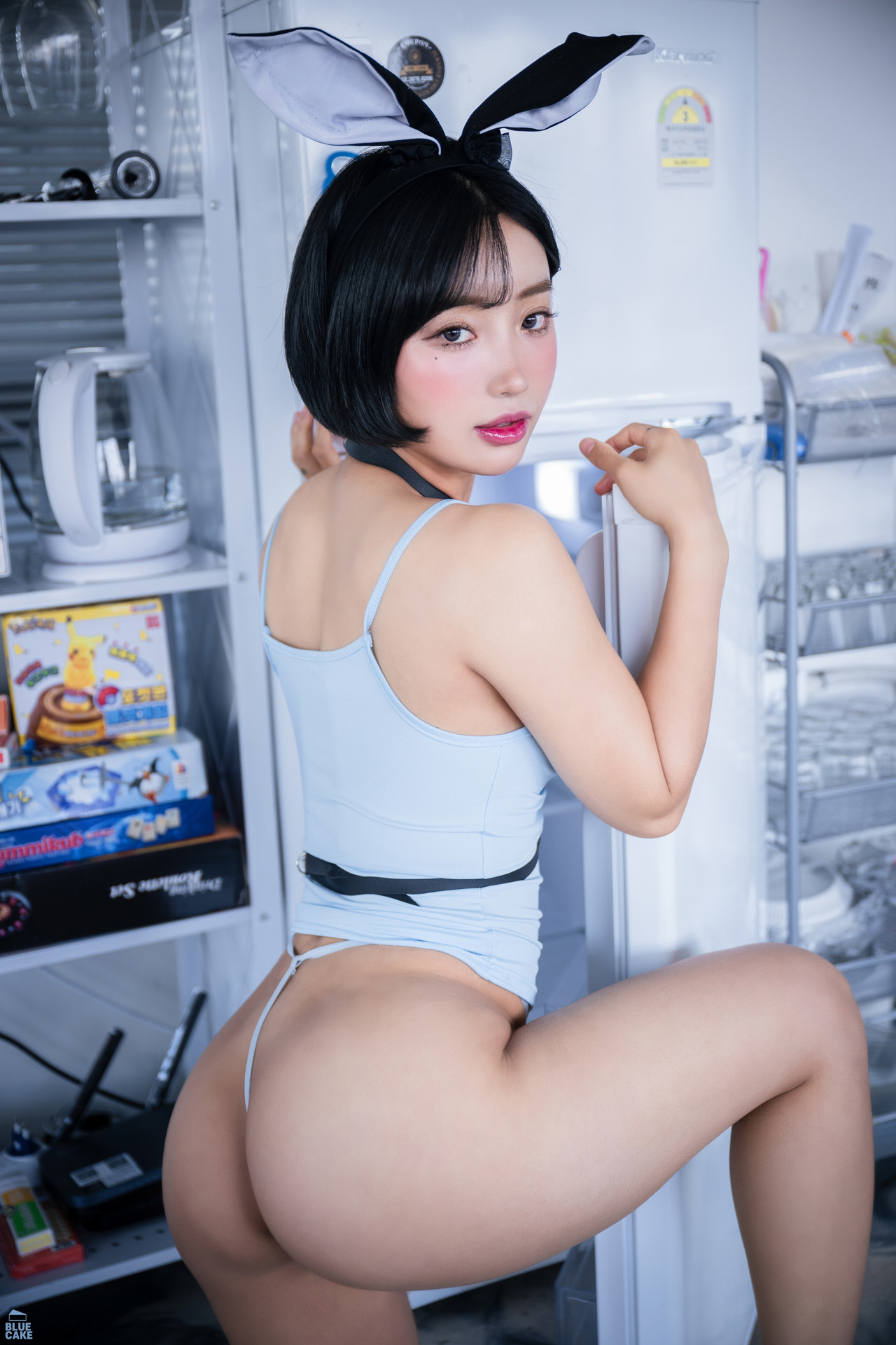 BootyQueenBLUECAKERabbitSkyRED套图