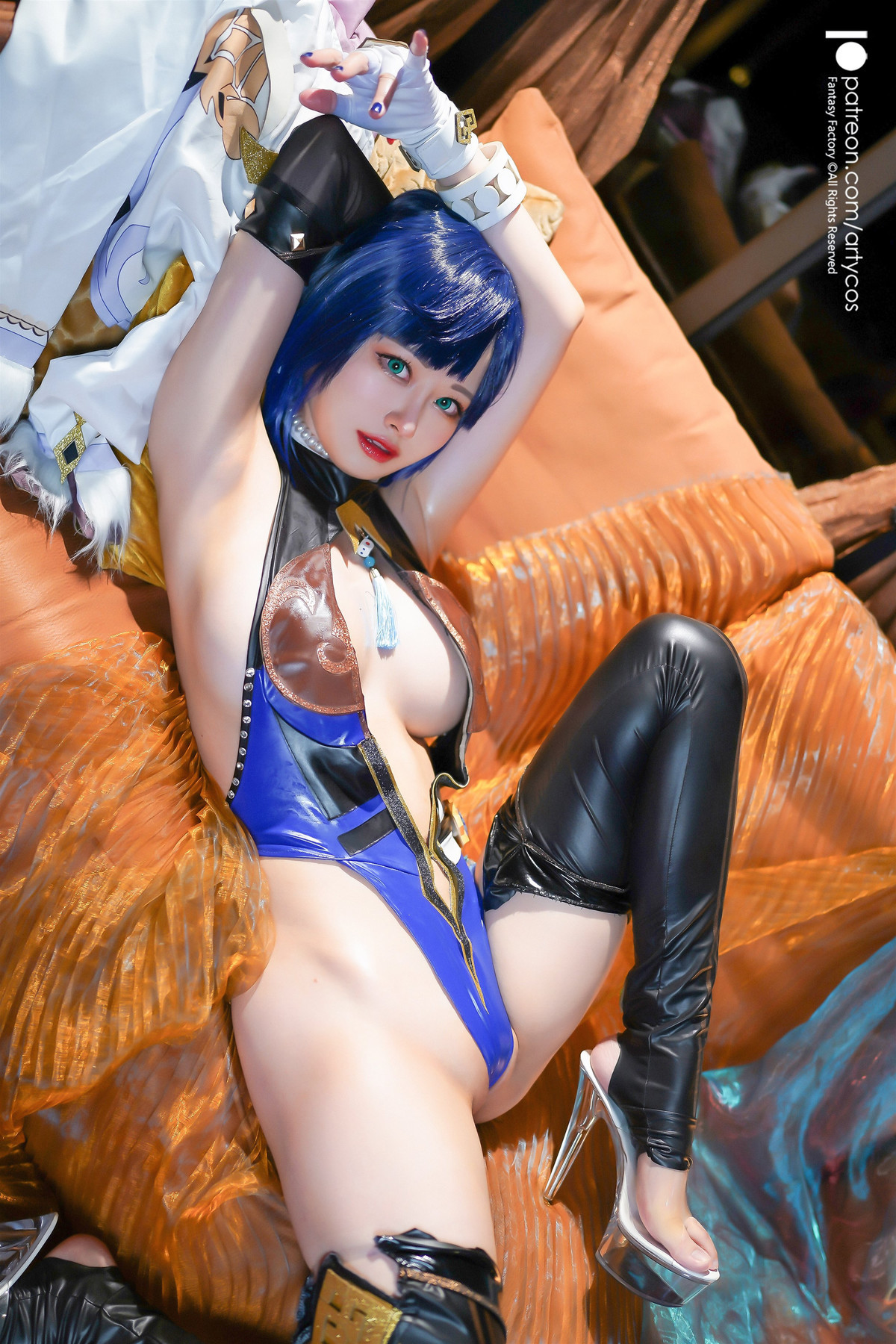CosplayArty亞緹Yelan夜兰GenshinSet01高清全套