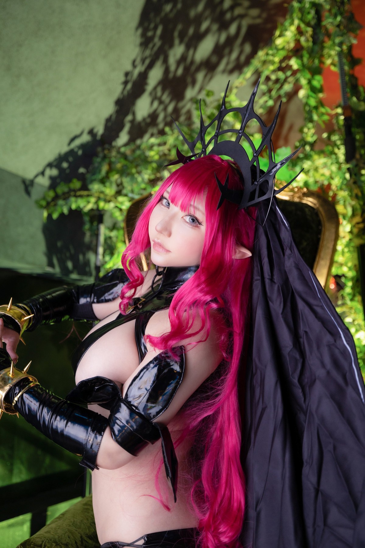 CosplaySAKUサクMorganleFaySet05免费资源