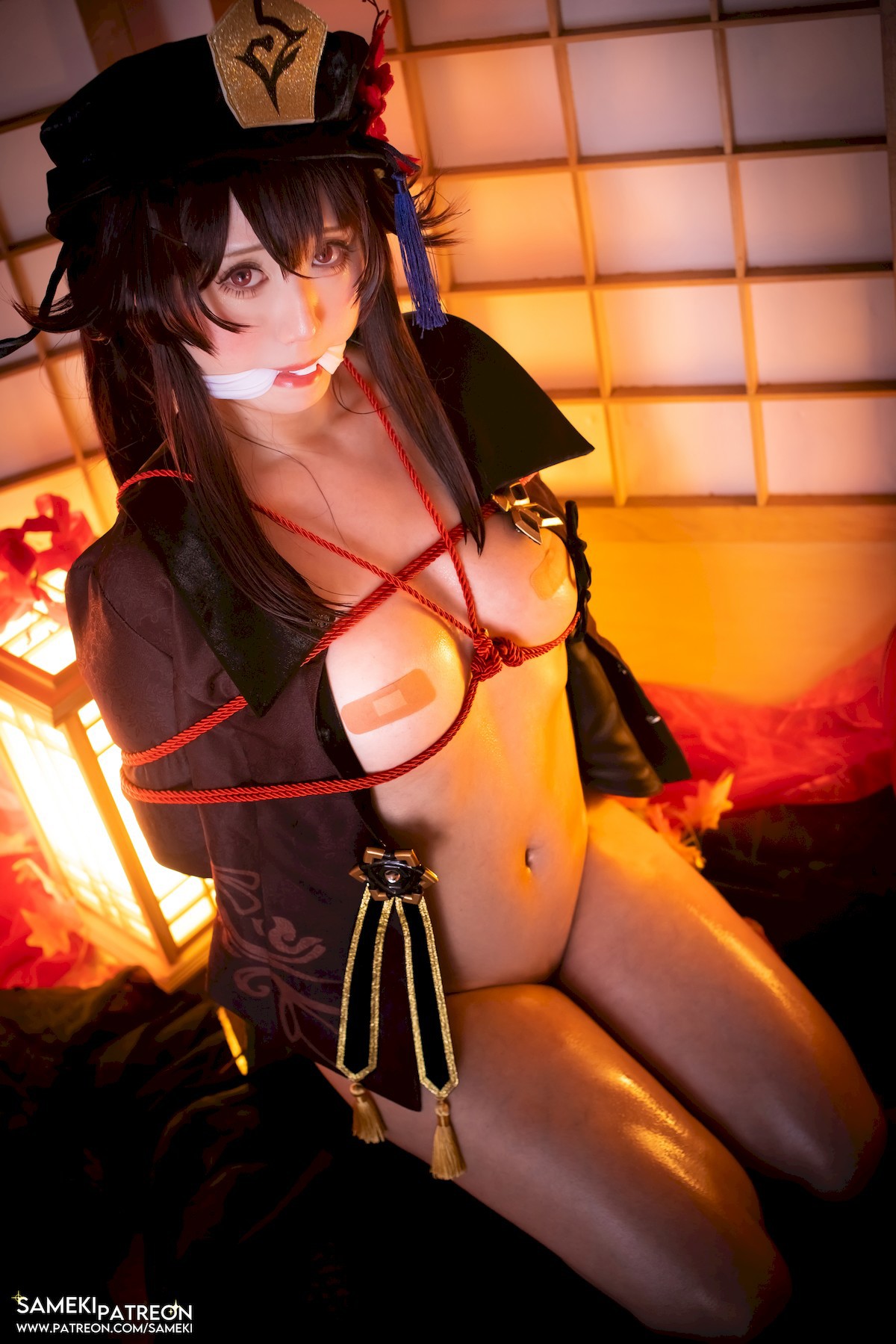 CosplaySAMEKIサメキ原神胡桃爆款写真