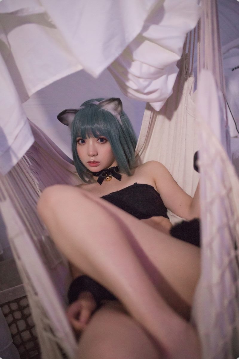 Cos疯猫SS黑猫28P精选