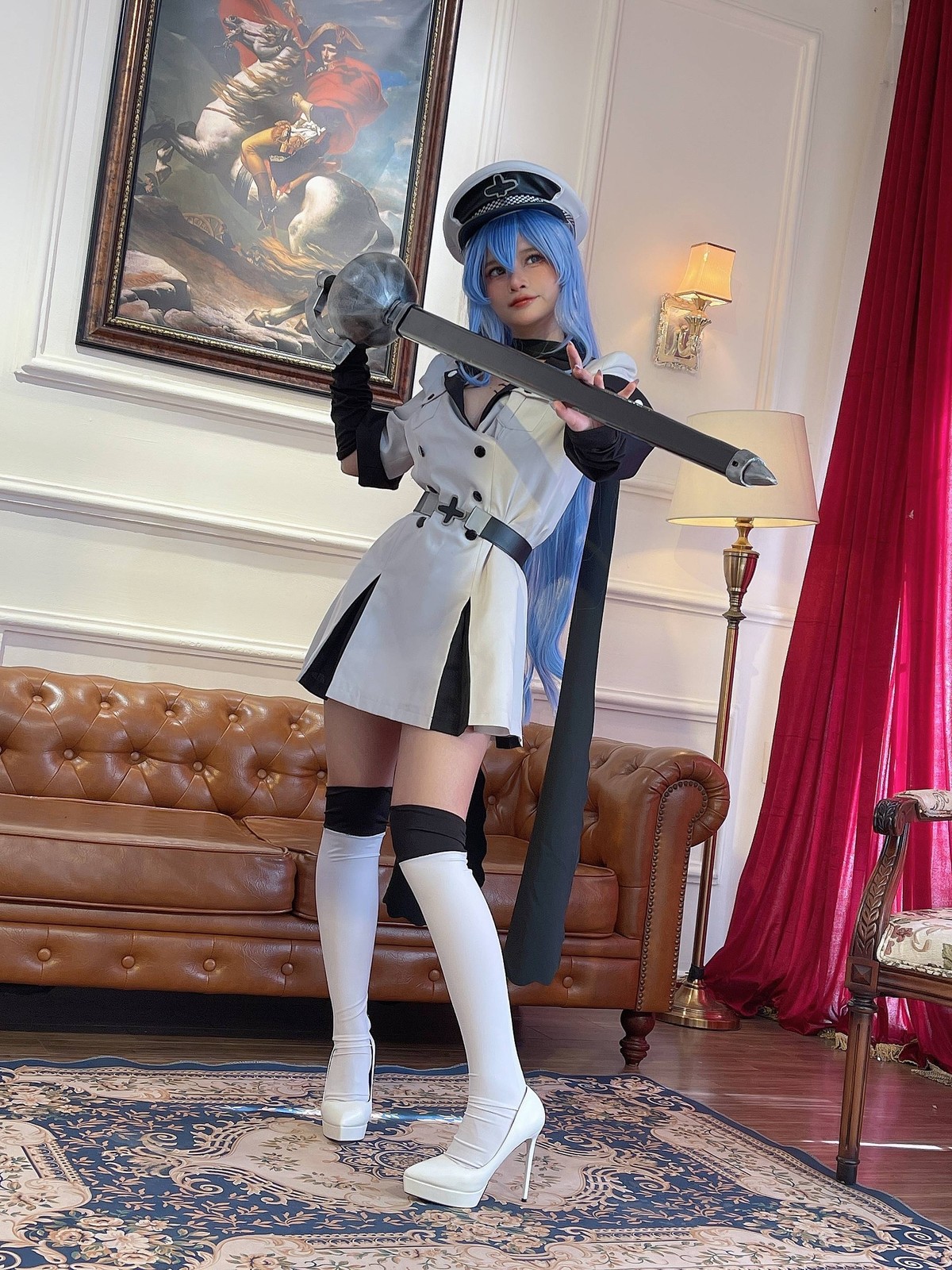 CosplayAzami福利斩赤红之瞳艾斯德斯收藏必备