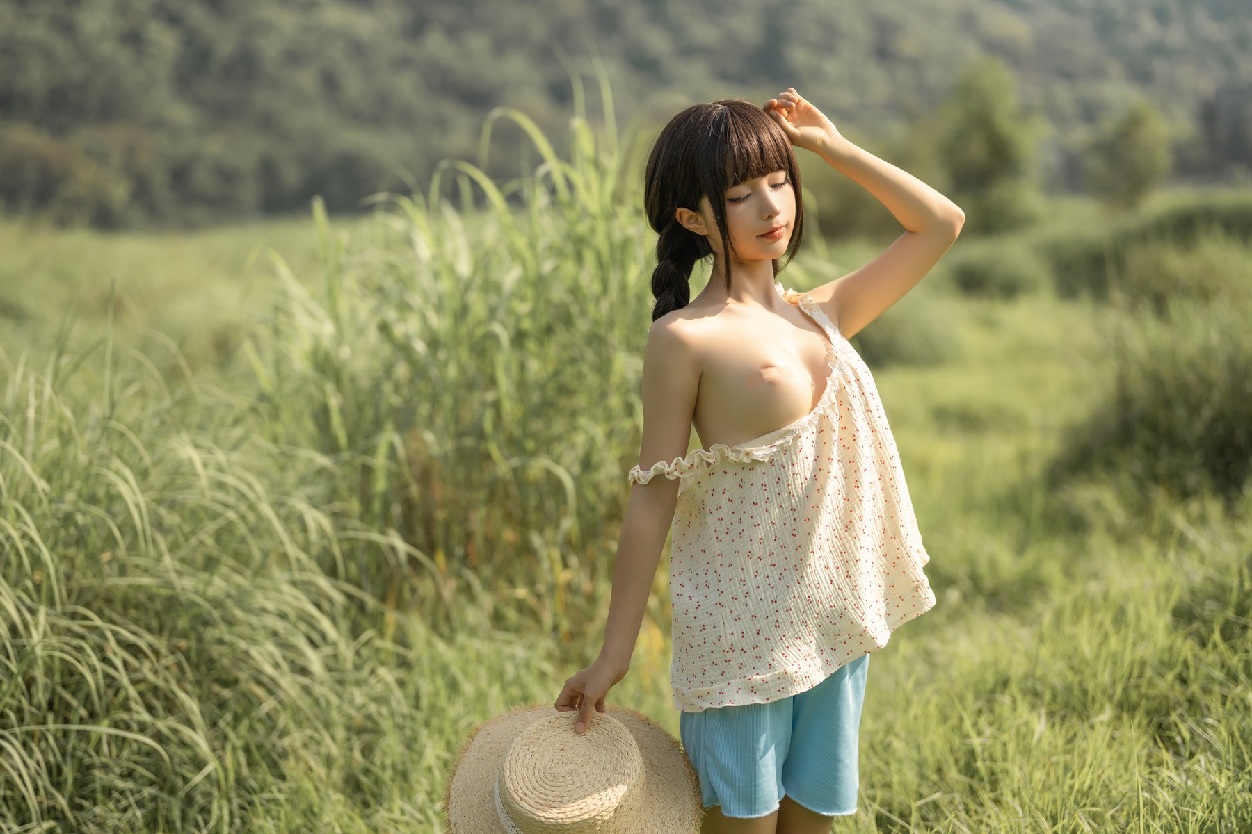 Cosplay蠢沫沫Chunmomo乡下妹妹Set02精华合集