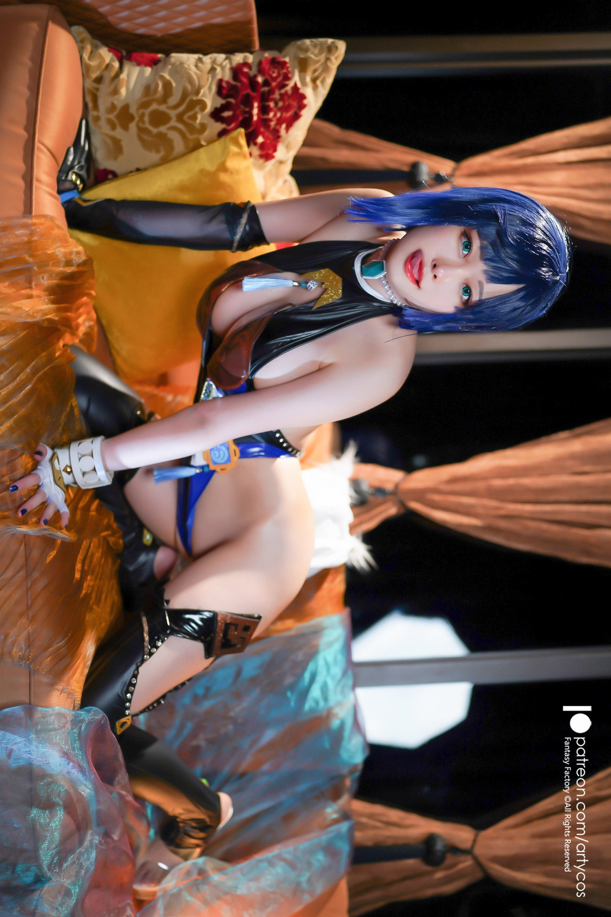 CosplayArty亞緹Yelan夜兰GenshinSet01高清全套
