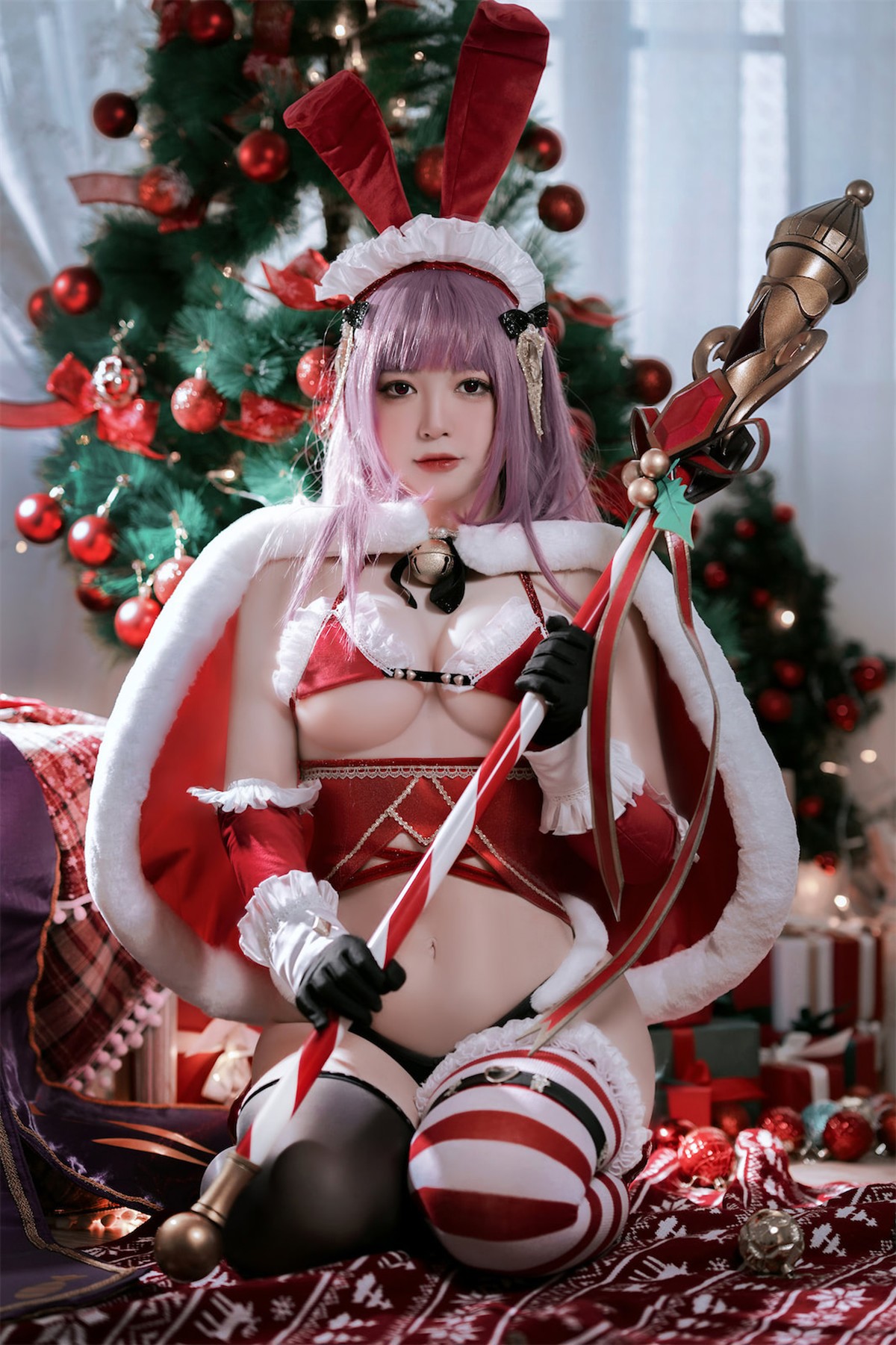 Cosplay半半子ChristmasBunnyAike写真集