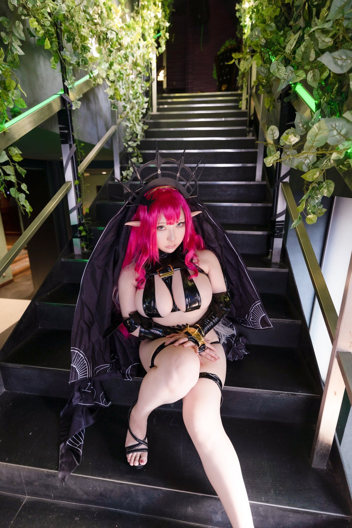 CosplaySAKUサクMorganleFaySet05免费资源
