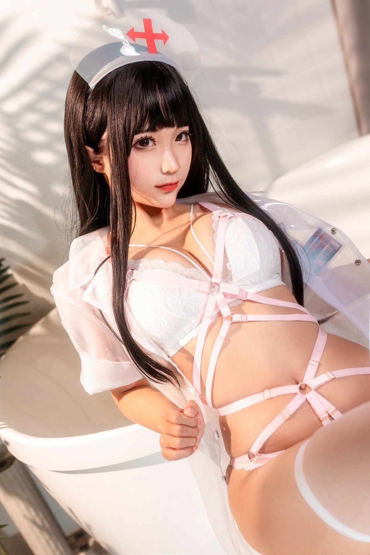 Cosplay蠢沫沫ChunmomoGelCoatNurseSet03高清写真