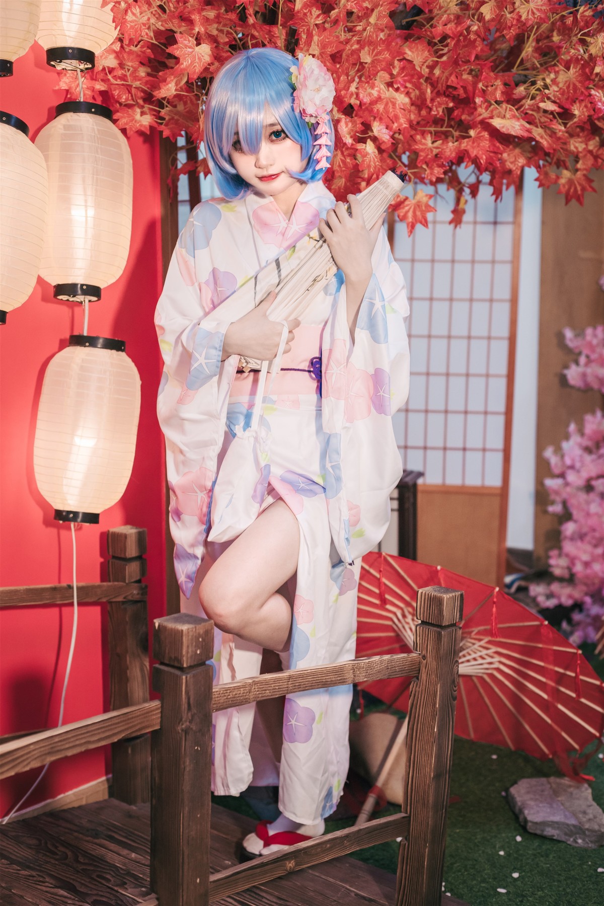 Cosplay神沢永莉蕾姆和风免费体验