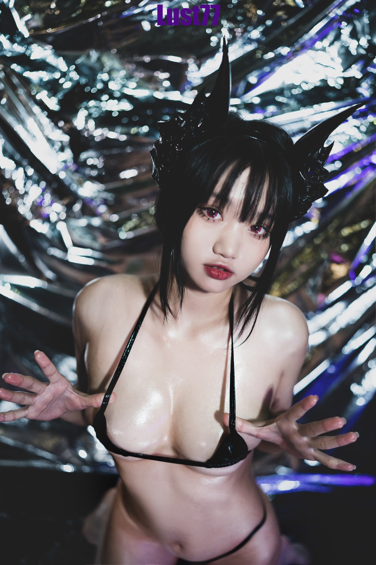 Cosplay柒柒要乖哦女仆の惩戒课Set02全集
