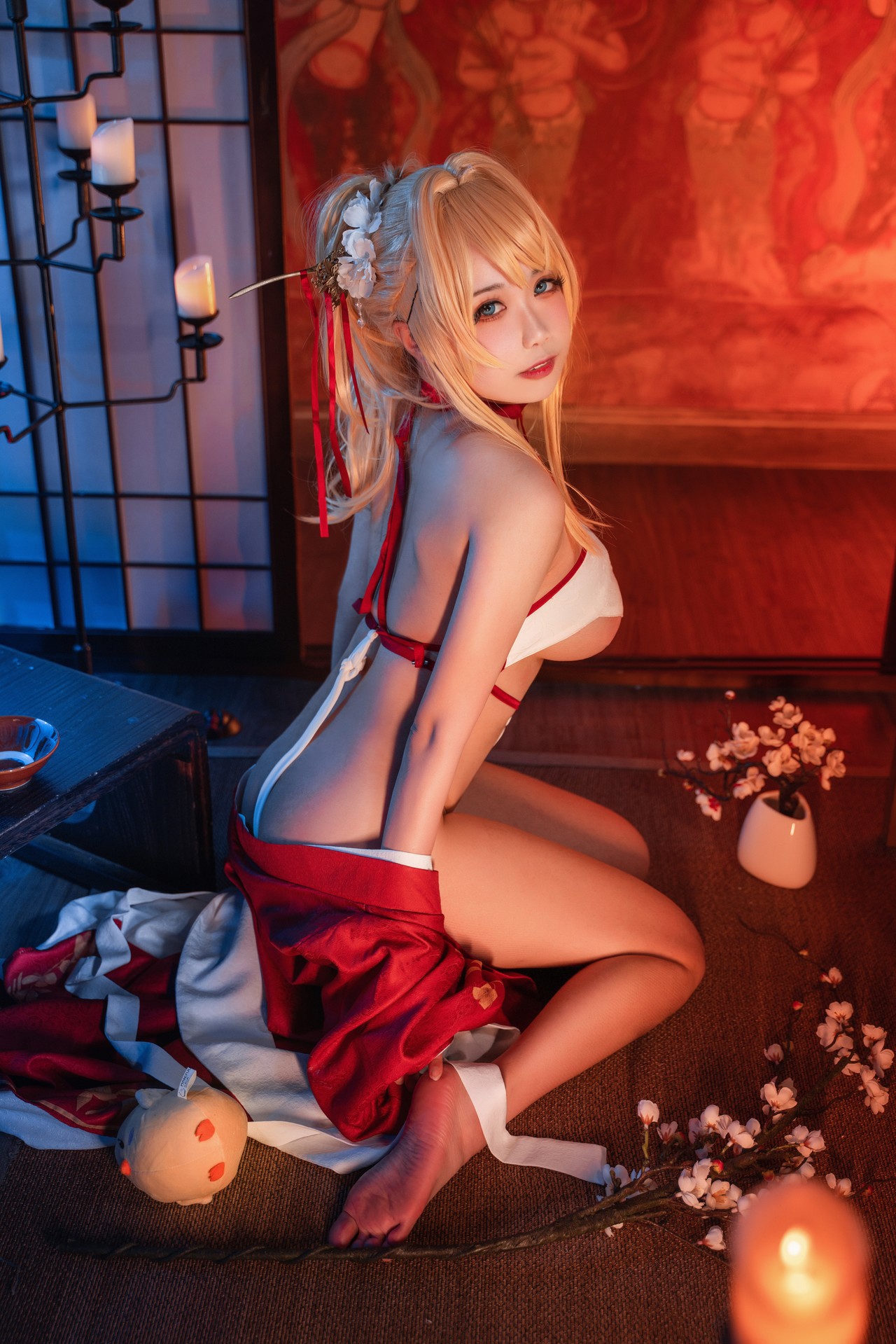Cosplay贞子蜜桃碧蓝航线新春光荣精品合集