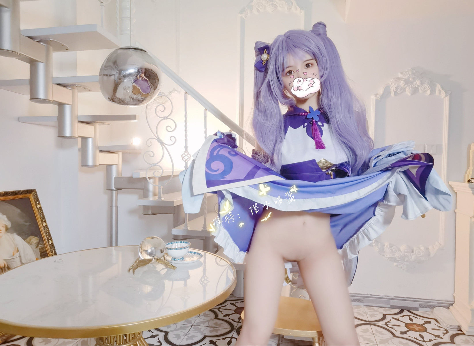 Cosplay橙子喵酱刻晴精华合集