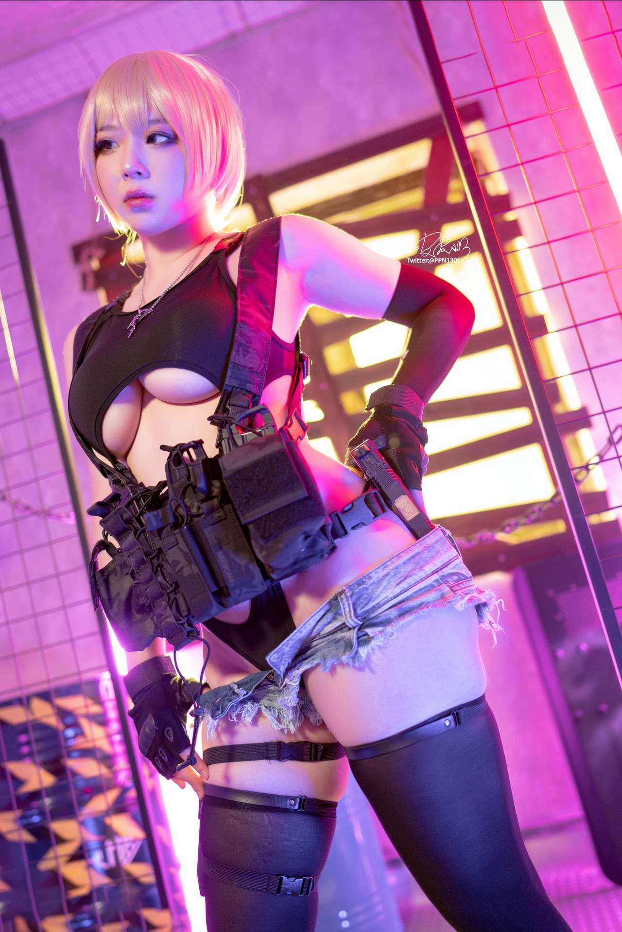 Cosplay皮皮奶可可爱了啦战术背心高分推荐