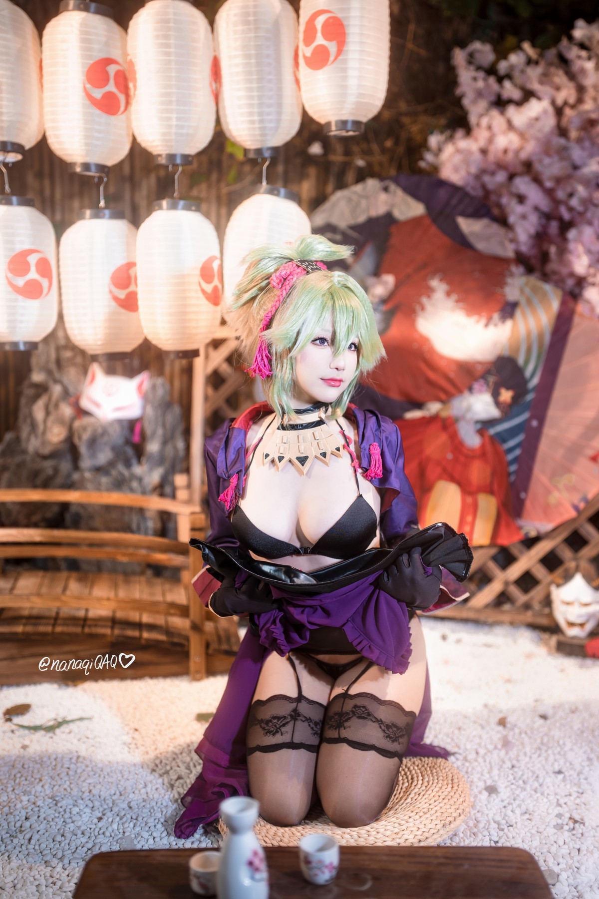 Cosplay七七娜娜子久岐忍同人首发资源