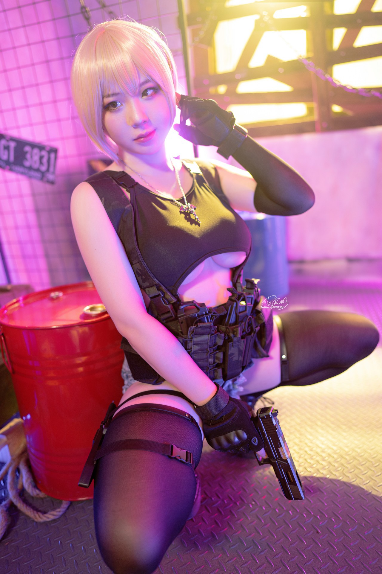 Cosplay皮皮奶可可爱了啦战术背心高分推荐