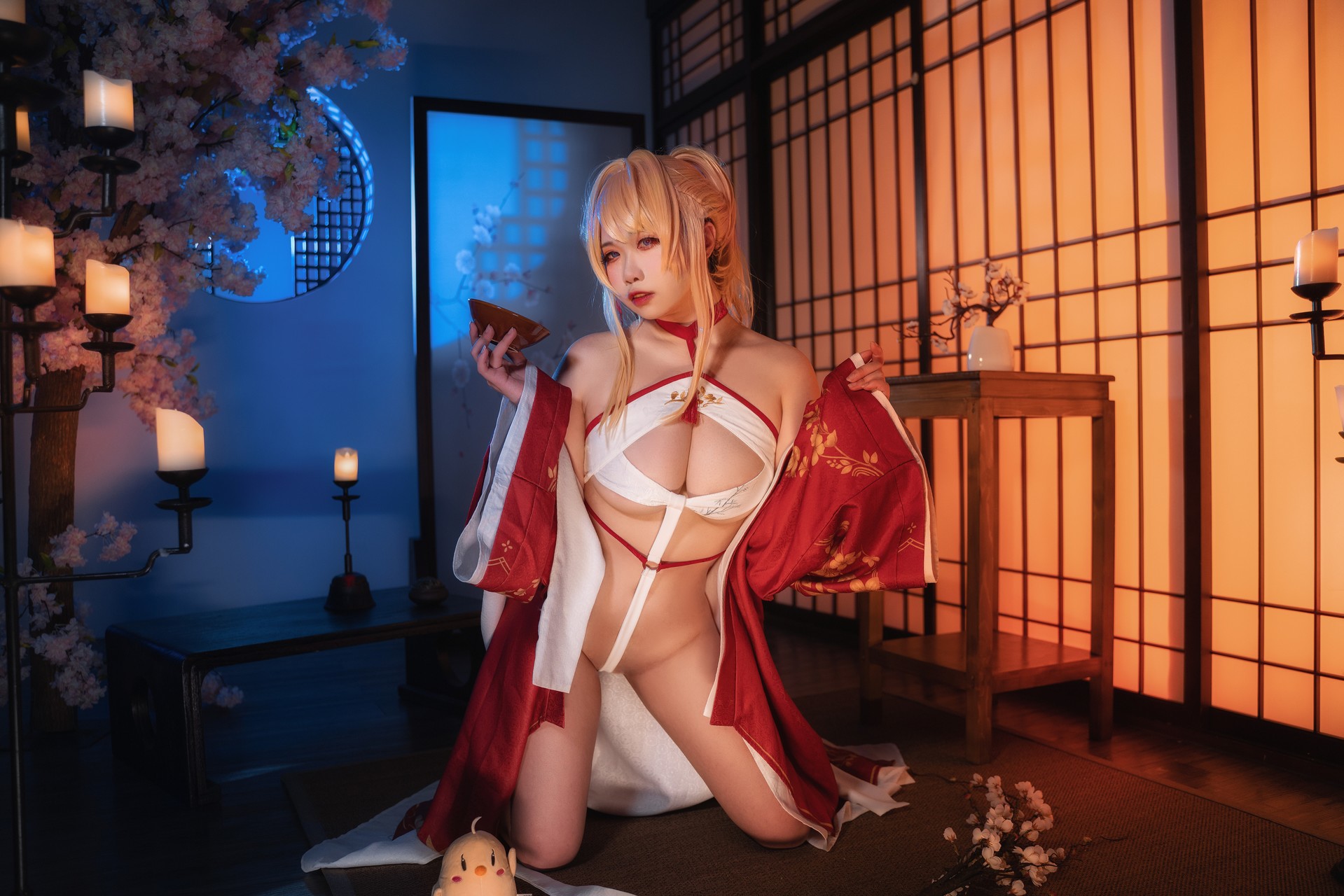 Cosplay贞子蜜桃碧蓝航线新春光荣精品合集