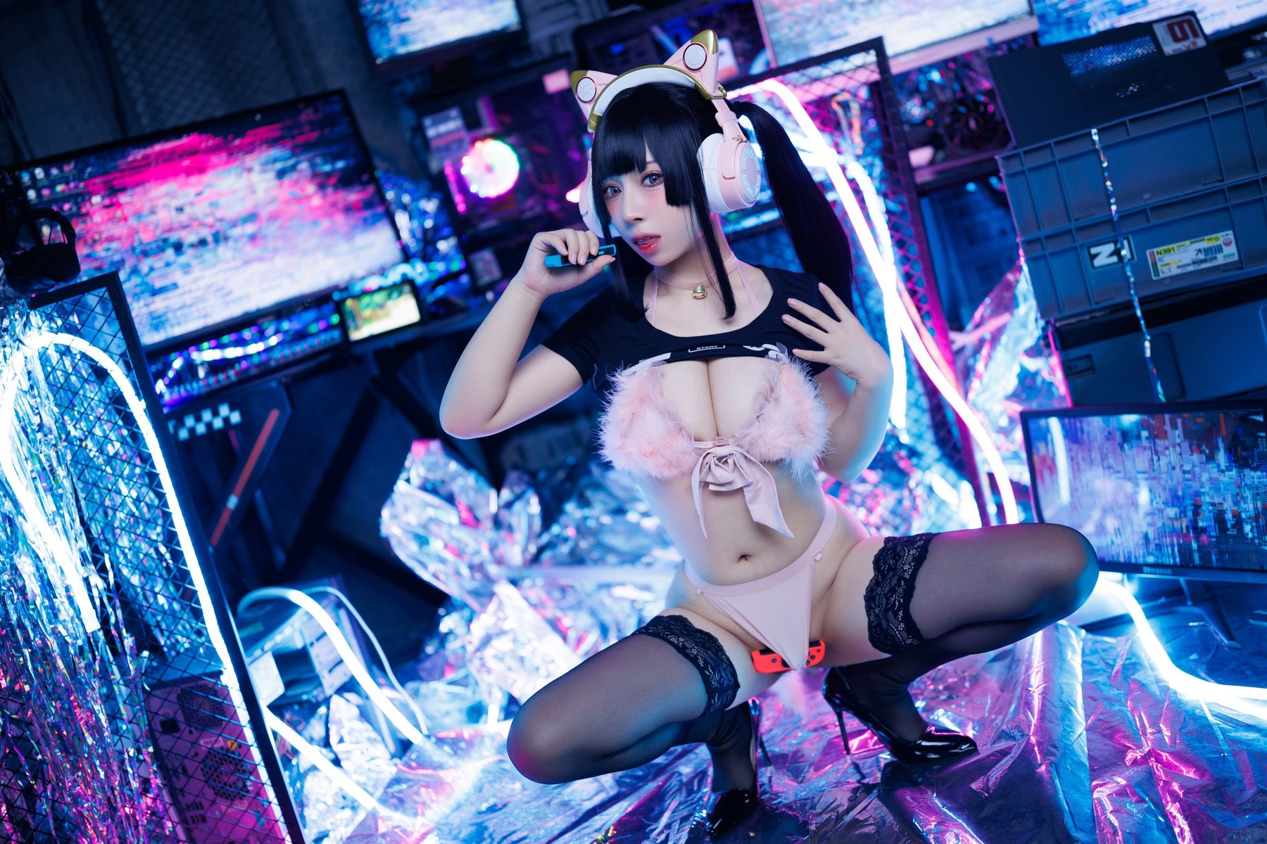 Cosplay胡桃猫Kurumineko电竞甜心Set01在线欣赏