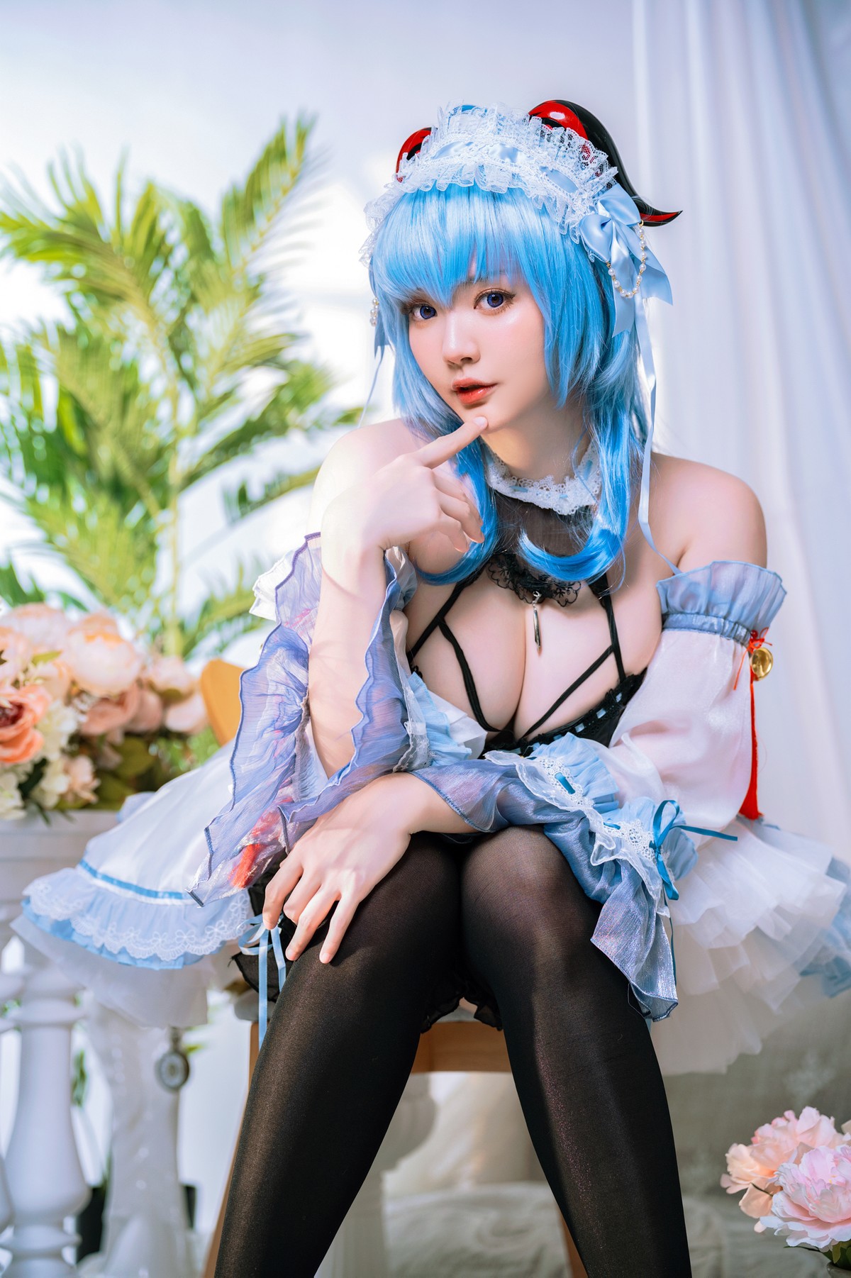 CosplayYingTze甘雨GanyuMaid超清图