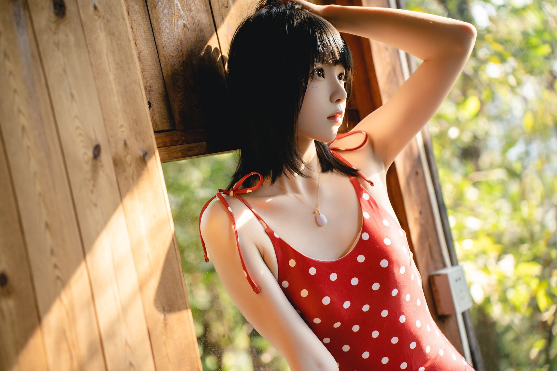 Cosplay桜桃喵红波点RedPolkaDot本周精选