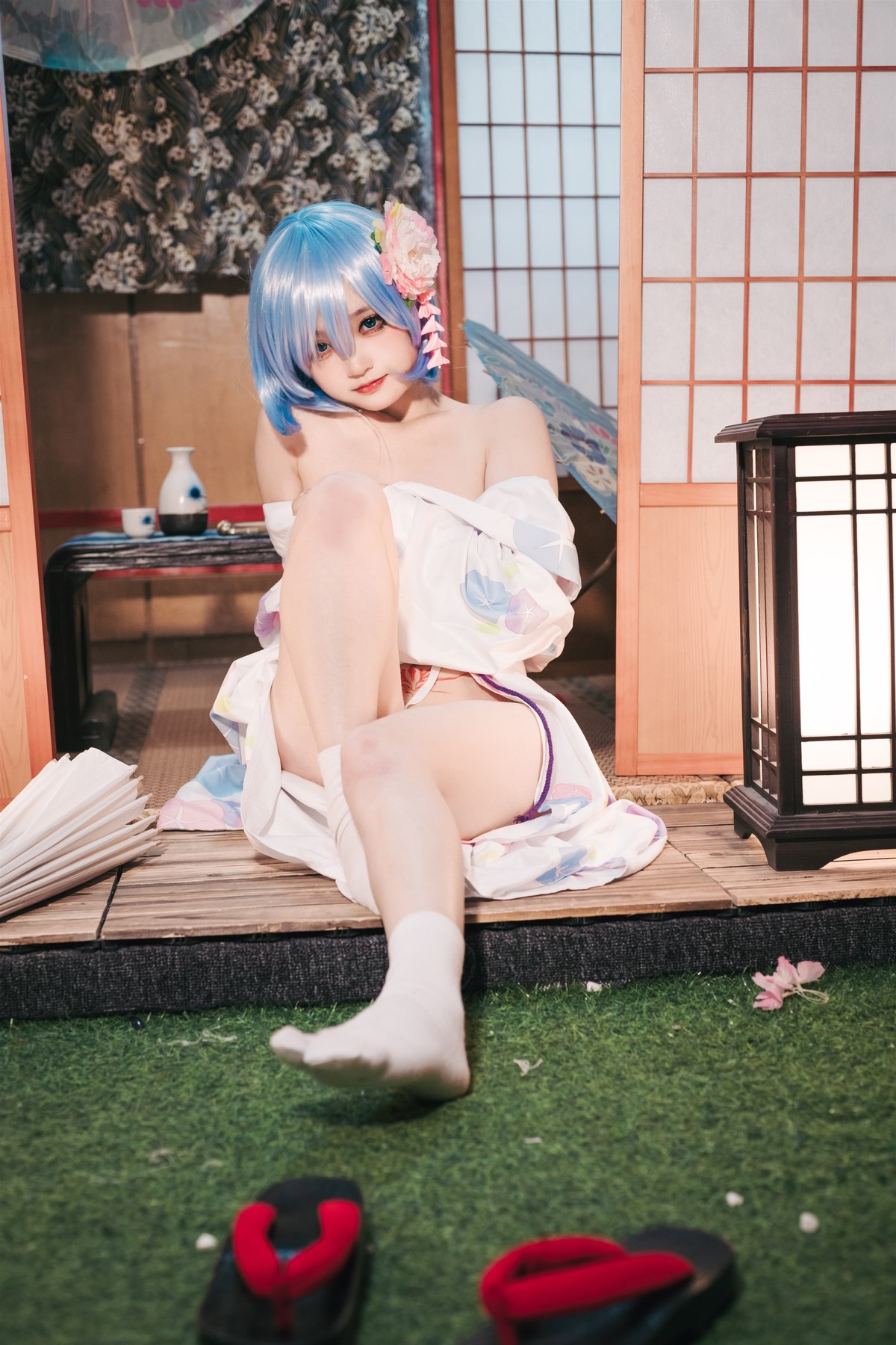 Cosplay神沢永莉蕾姆和风免费体验