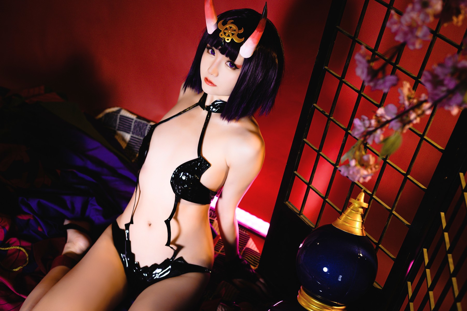 Cosplay星之迟迟Hoshilily酒吞原皮高清全套