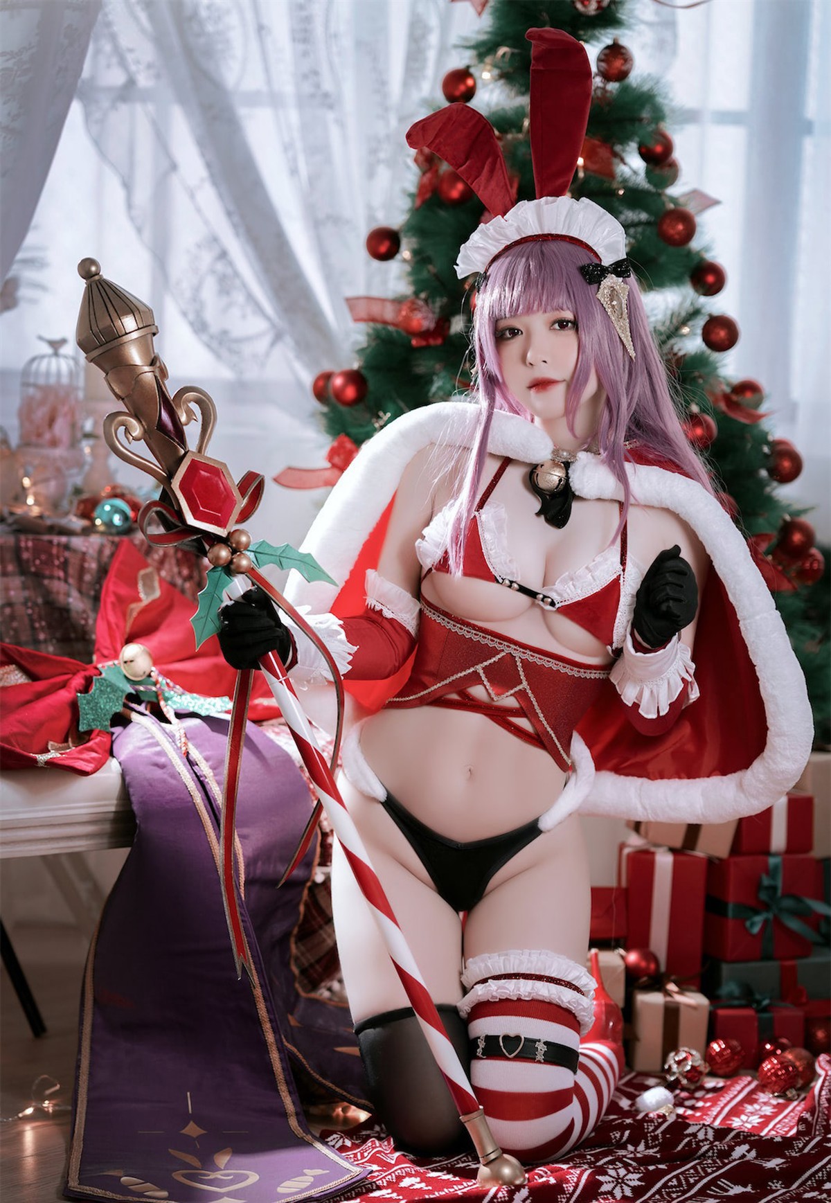 Cosplay半半子ChristmasBunnyAike写真集