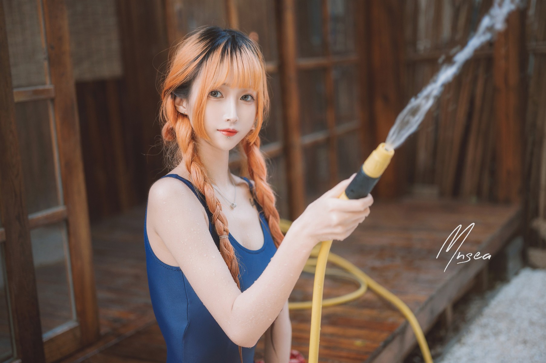 Cosplay妹抖青写真死库水爆款写真