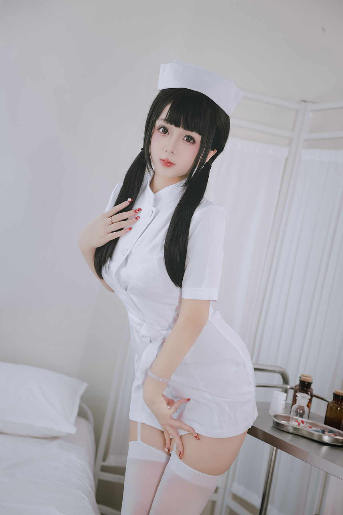 CosplayRinaijiao日奈娇诊所护士Set01福利资源