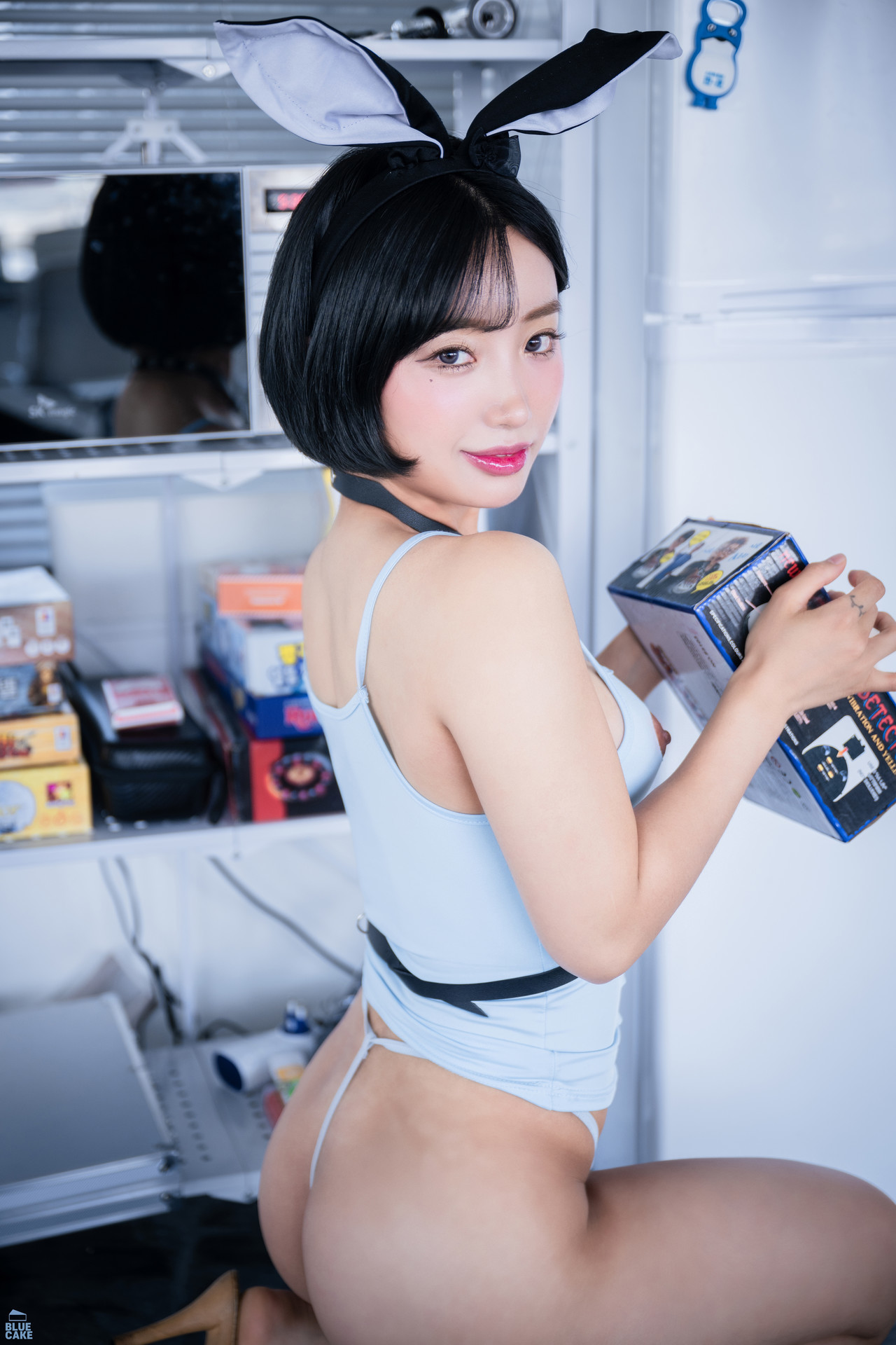 BootyQueenBLUECAKERabbitSkyRED套图